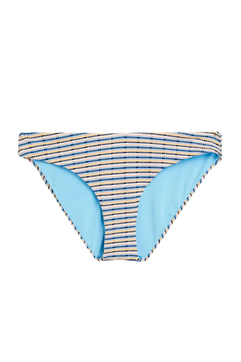 Onia Lily Bottom Striped Pique In Capri Multi