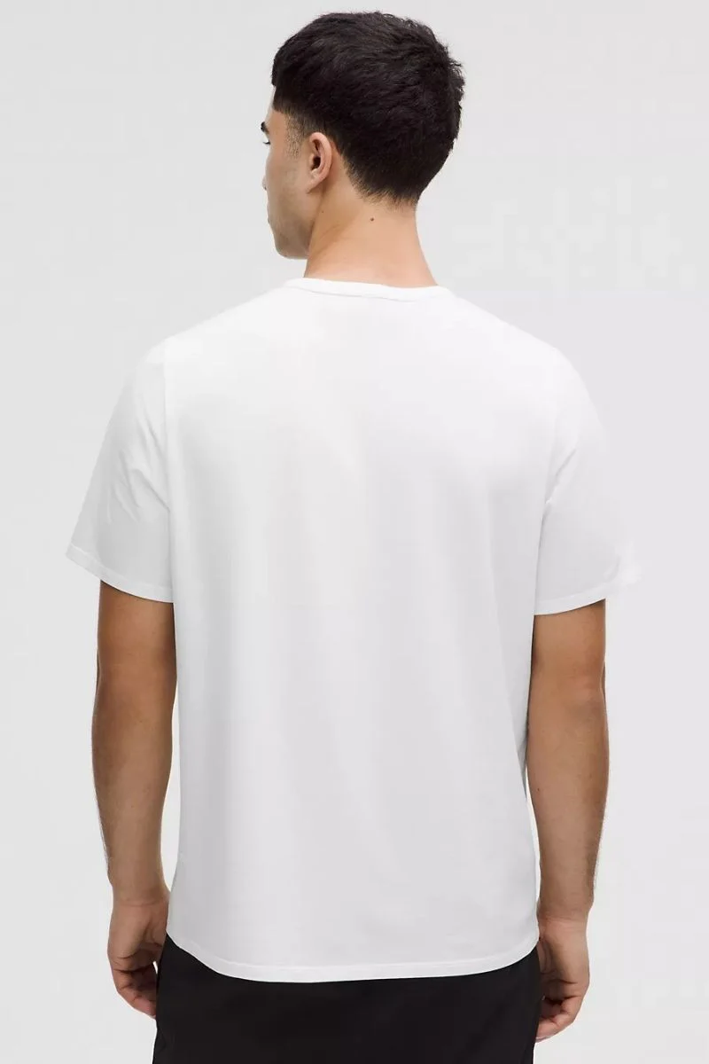 Lululemon Organic Cotton Classic-Fit T-Shirt _ White - Image 2