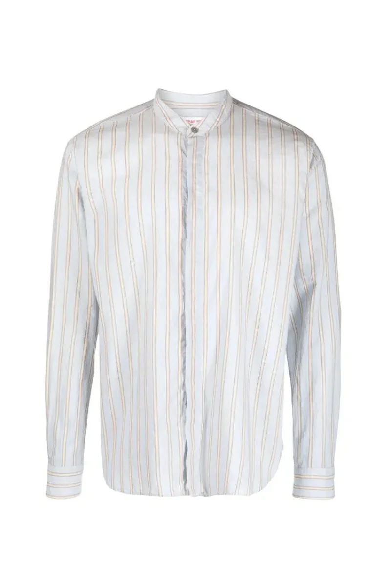 Orlebar Brown DEKKER BOARDER STRIPE-277919-ISLAND SKY/WHITE