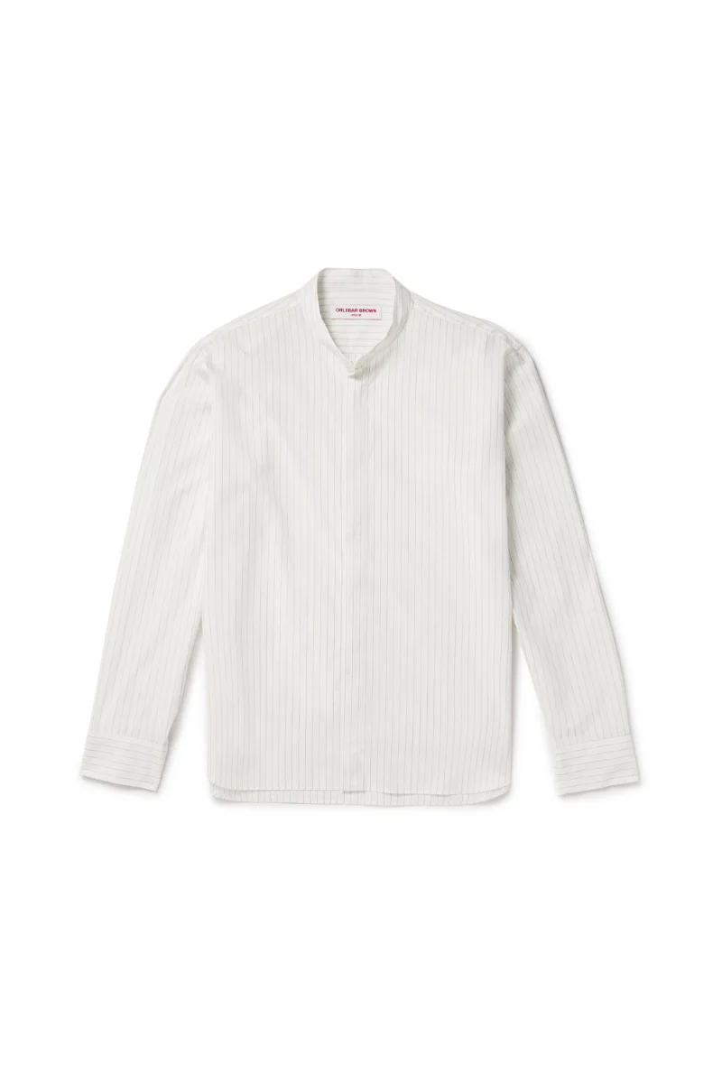 Orlebar Brown DEKKER PINSTRIPE-277167-WHITE