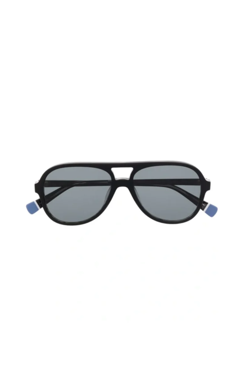 Orlebar Brown Estoril Pilot-frame Sunglasses-272405-Black/Shiny Steel