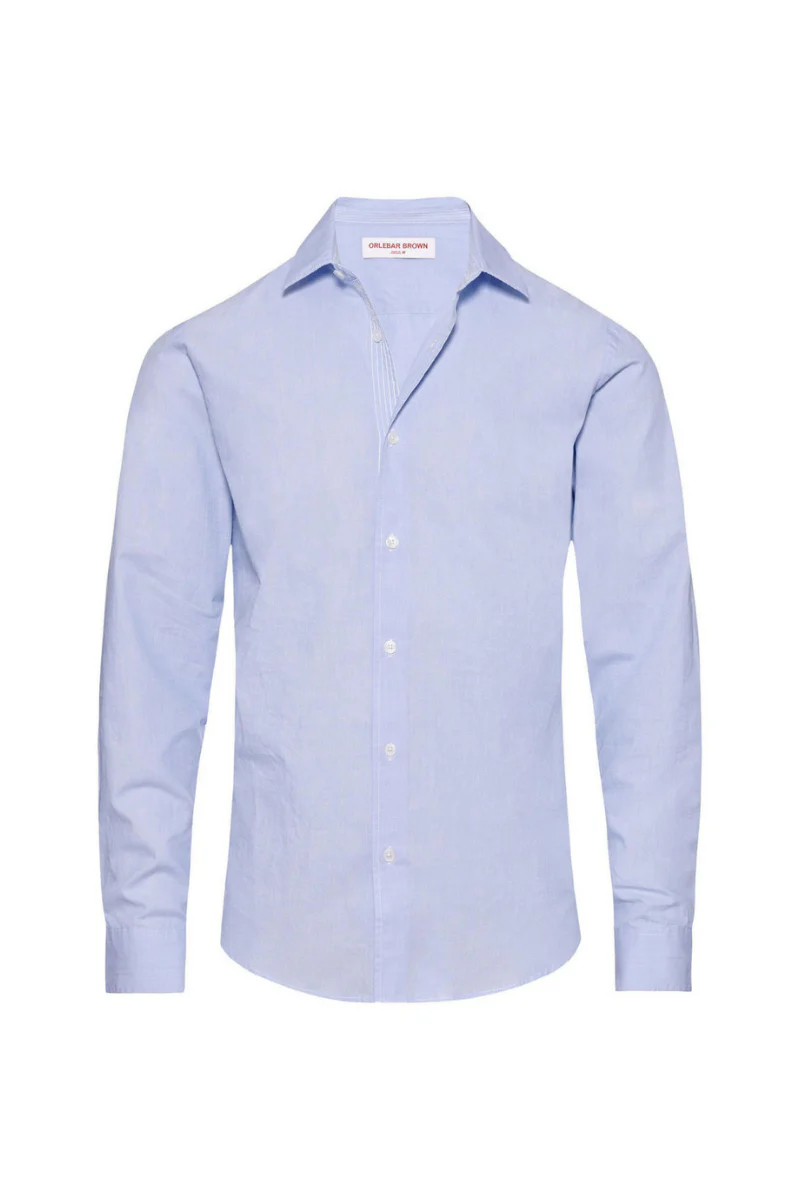 Orlebar Brown GILES CHAINSTITCH CLS EOE-277168-ICE BLUE/WHITE
