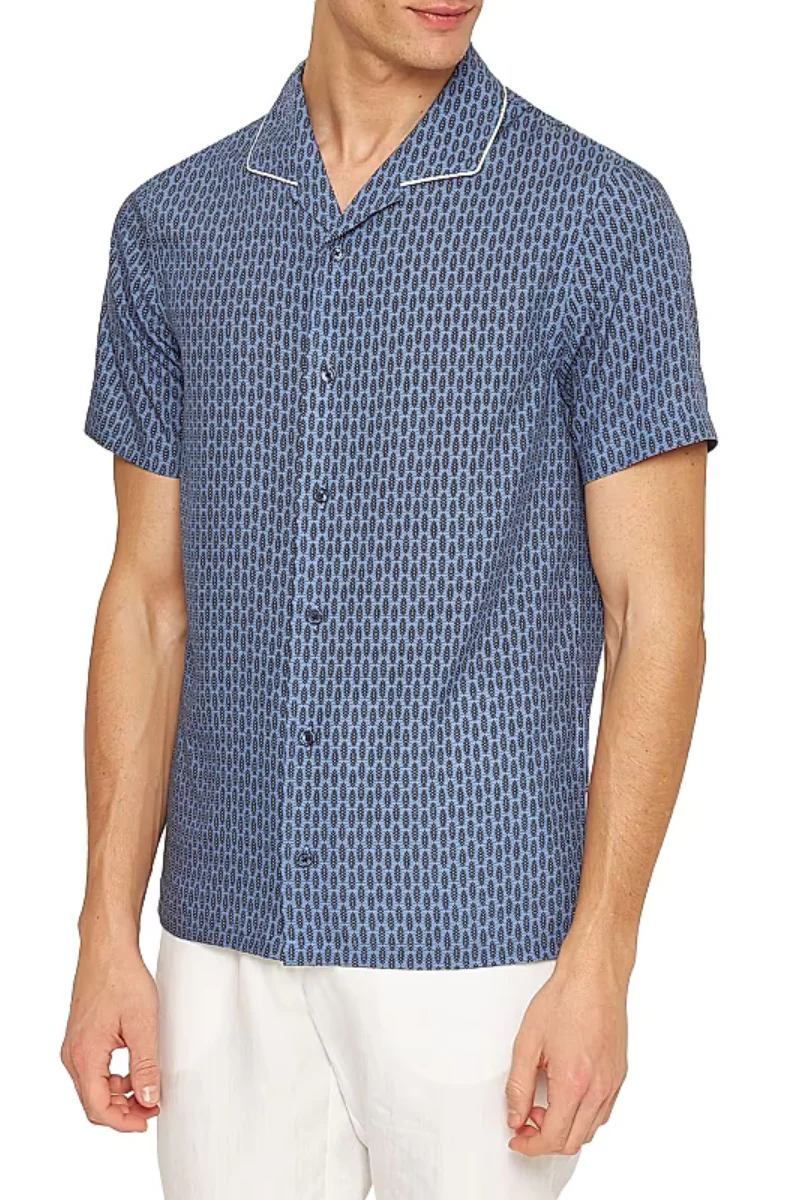 Orlebar Brown HIBBERT PEREZ-279301-SPRINGFIELD BLUE - Image 2
