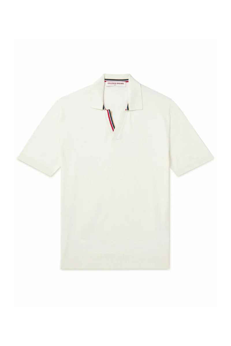 Orlebar Brown HORTON OB STRIPE-276061-WHITE SAND