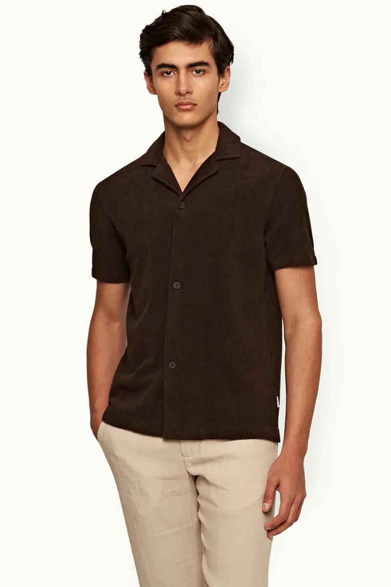 Orlebar Brown Howell James Bond-278662-Truffle - Image 2
