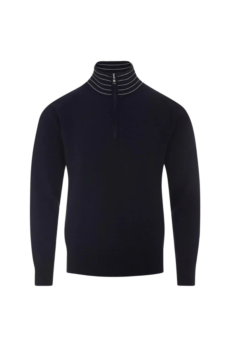 Orlebar Brown LENNARD STRIPE RIB-277193-NIGHT IRIS/SEA MIST