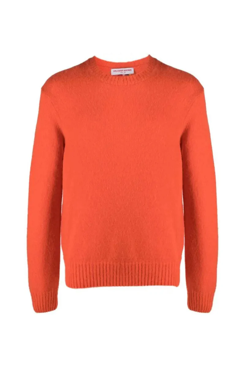 Orlebar Brown LORCA ALPACA MERINO-278299-TIGER LILY