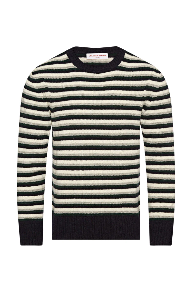 Orlebar Brown LORCA STRIPE-276676-NAVY/BRISTLECONE PINE/STRATA