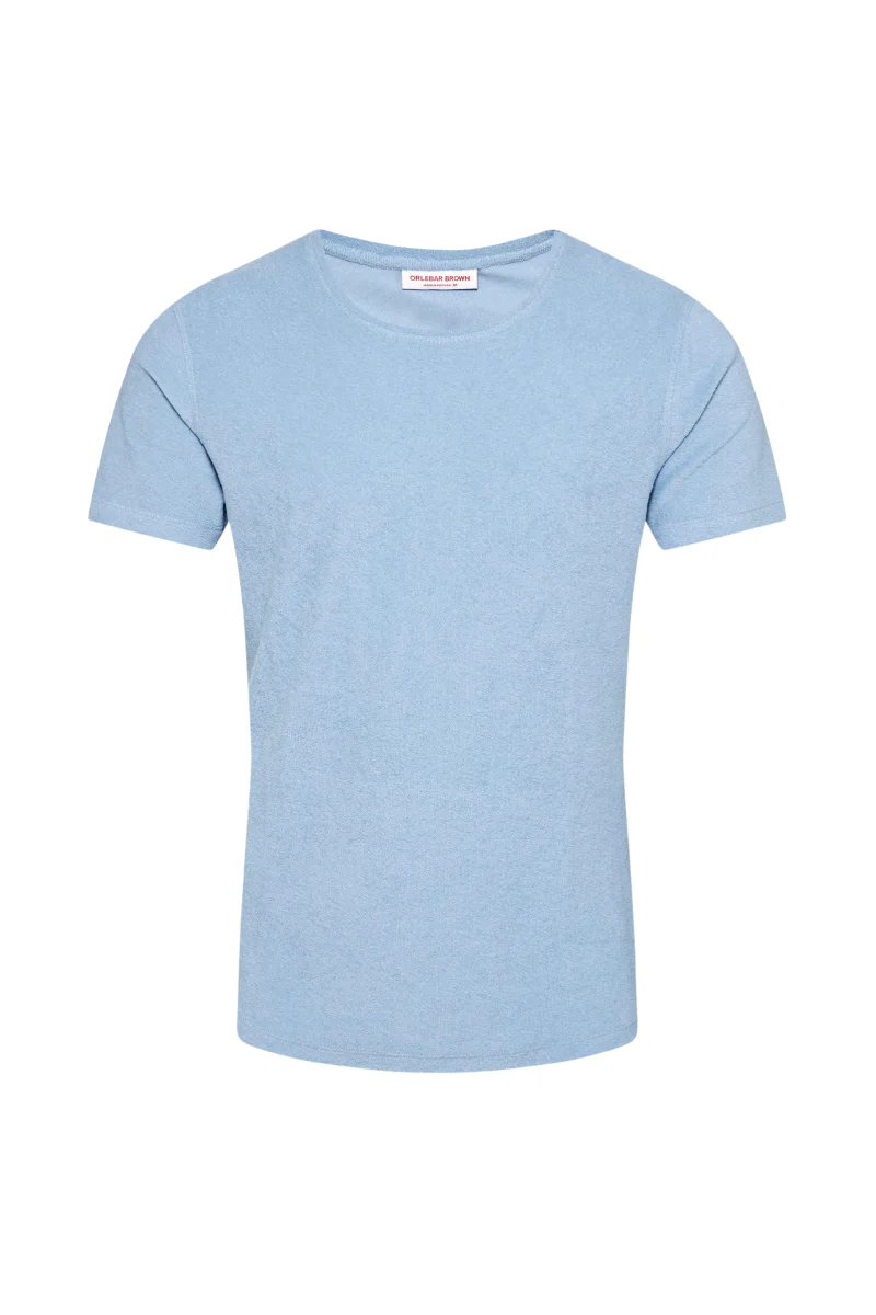 Orlebar Brown OB-T TOWELLING II-279059-BLUE ASH