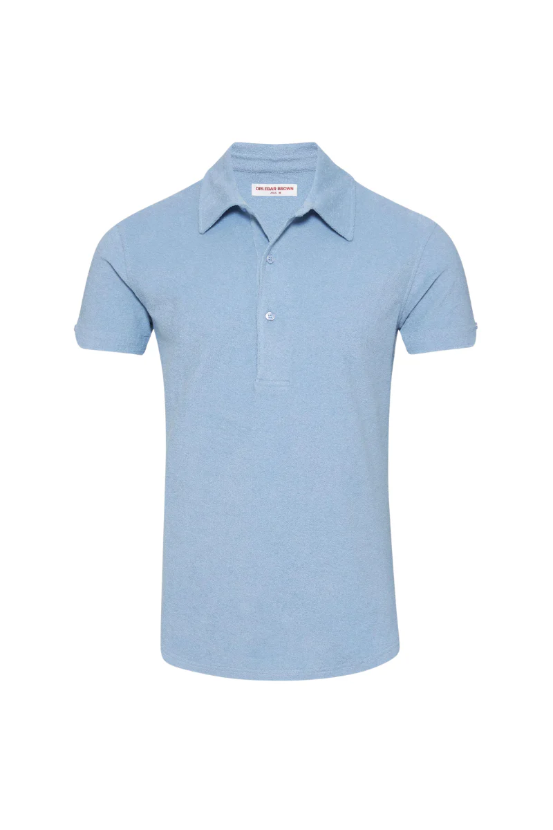 Orlebar Brown Sebastian Tailored Towelling-278996-Blue Ash