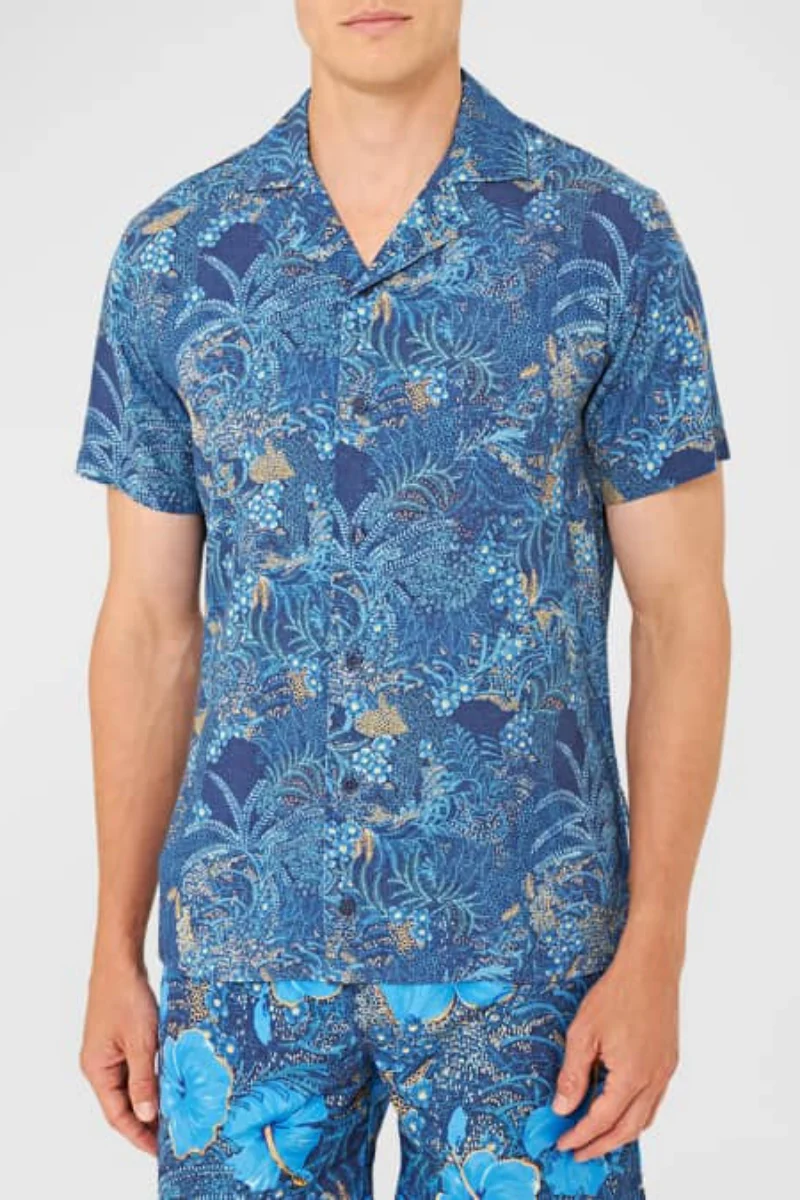 Orlebar Brown TRAVIS TROPIC NIGHTFALL-276741-NIGHT IRIS/CERULEAN - Image 2