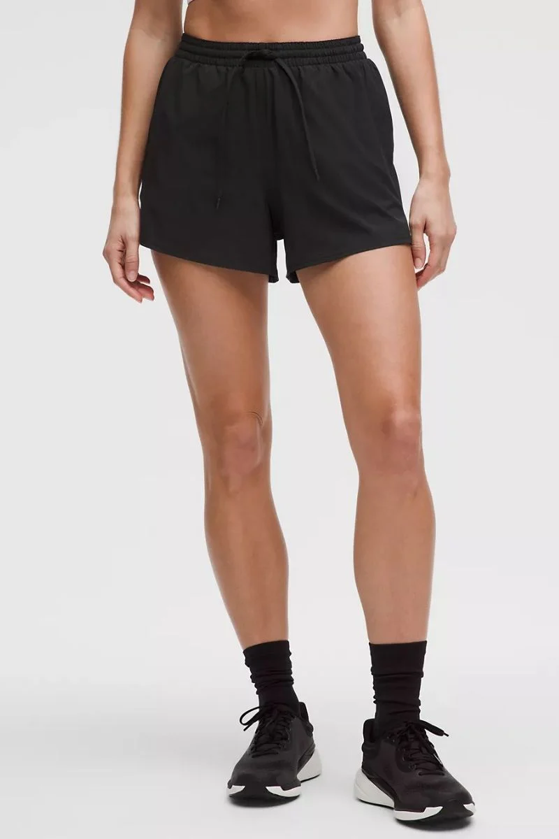 Lululemon Pace Rival High-Rise Short 3" _ Black