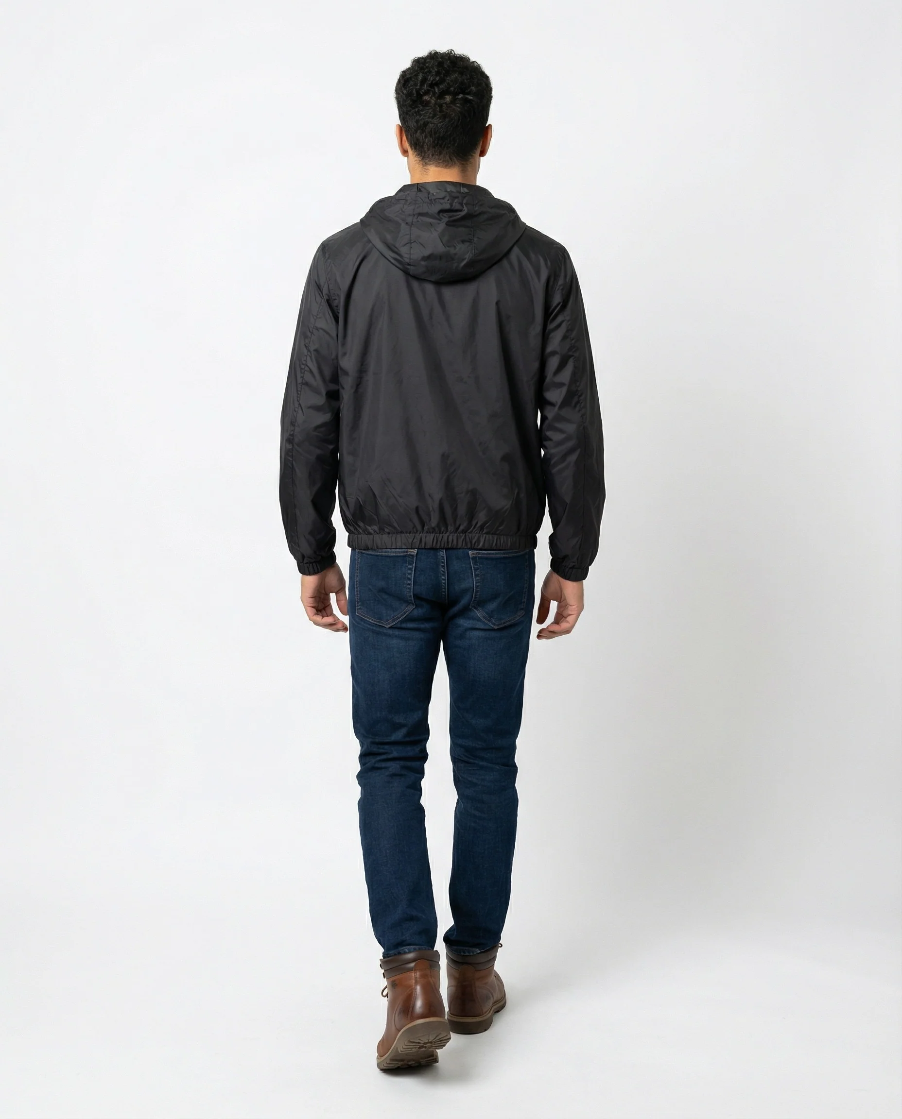 PESERICO MEN'S CAMO REVERSIBLE ZIP-UP HOODIE JACKET - Image 4