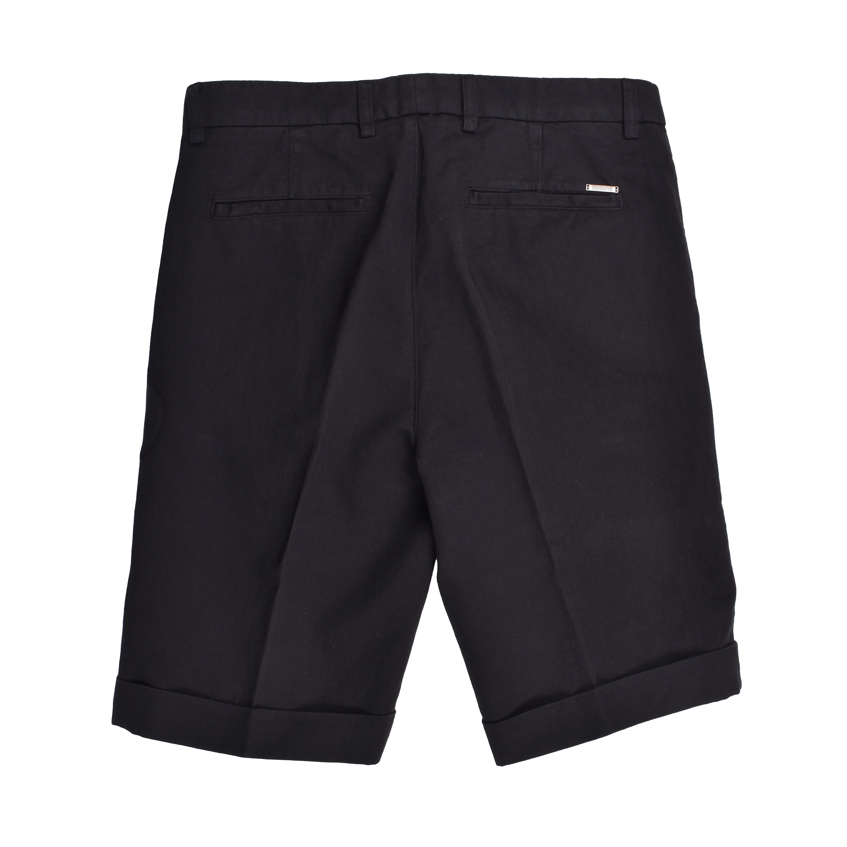 PESERICO MEN'S DARK NAVY BERMUDA SHORTS - Image 4