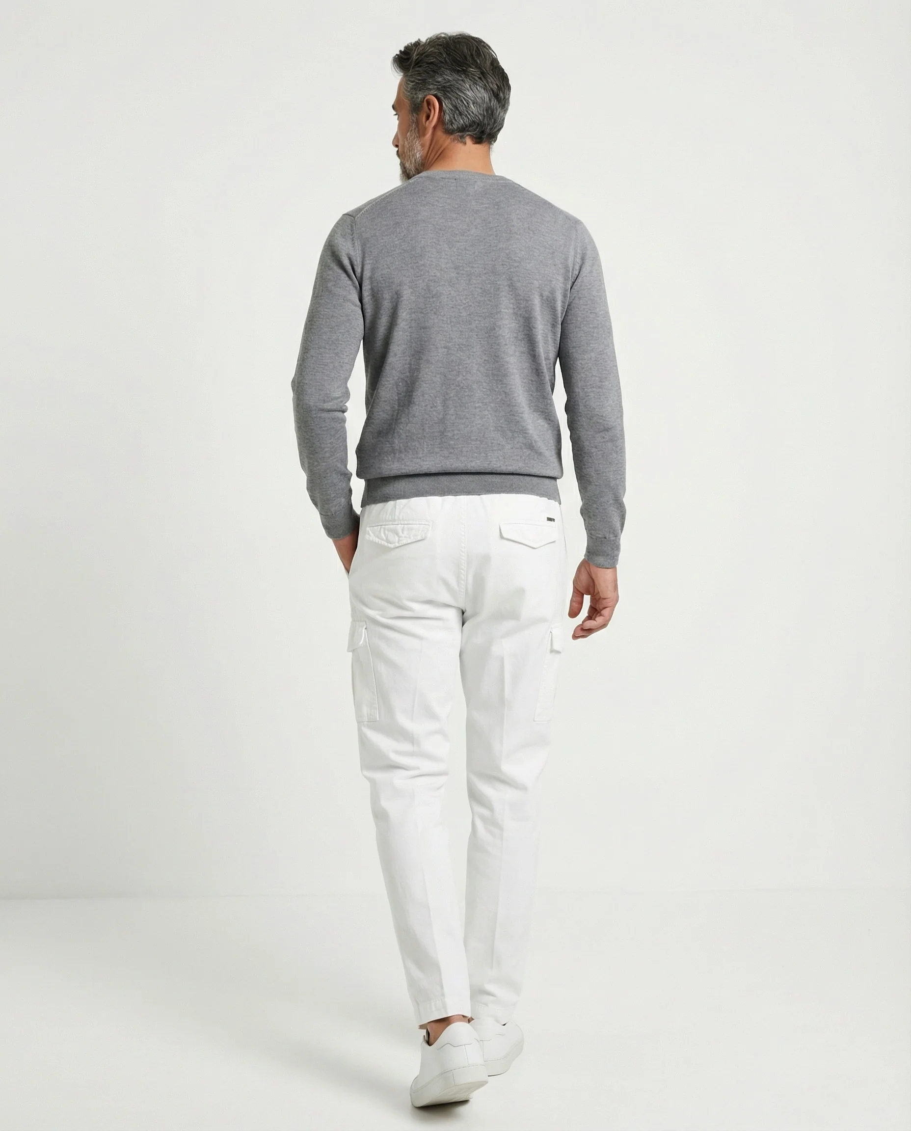 PESERICO MEN'S PANTS R54075T0_07953_502 NWT - Image 2