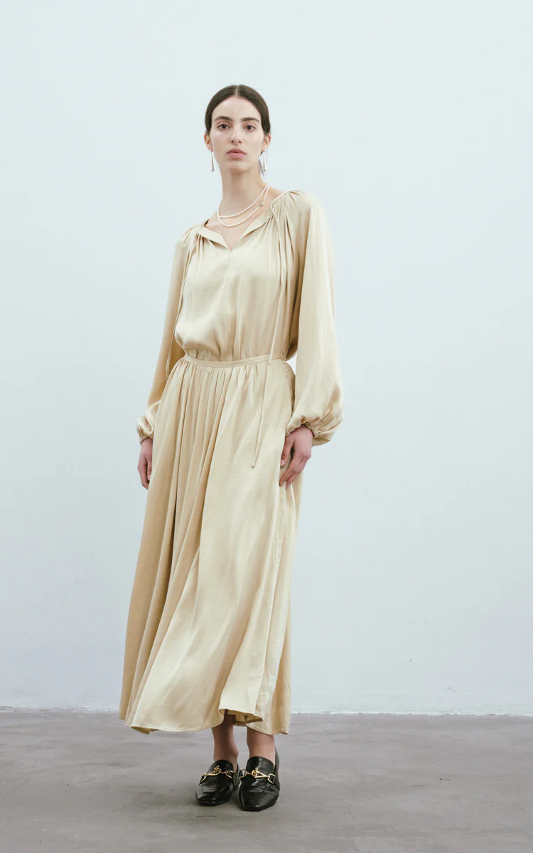 Pleated Hemline Skirt - Image 2