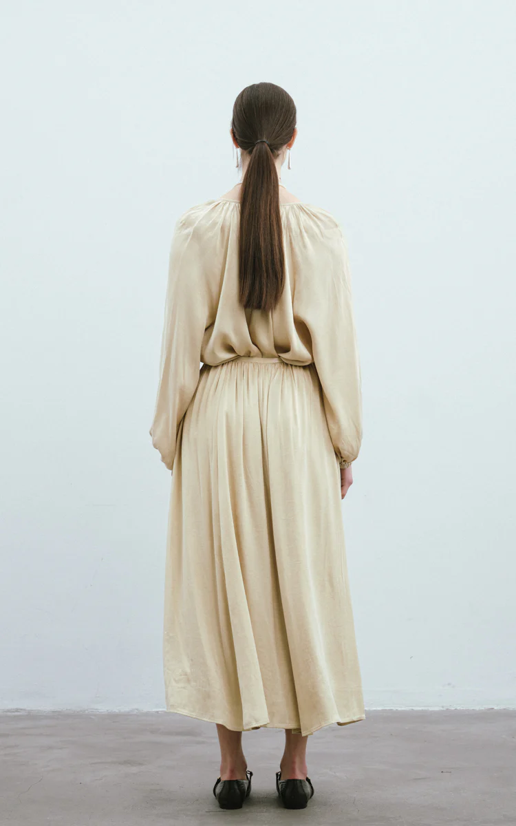 Pleated Hemline Skirt - Image 4