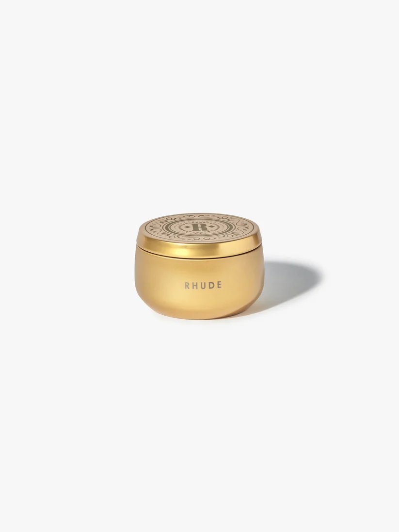 RHUDE BANDANA TIN CANDLE- GOLD NWT - Image 2