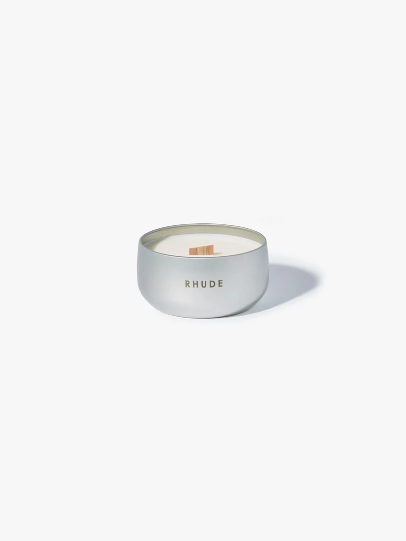 RHUDE BANDANA TIN CANDLE - SILVER NWT
