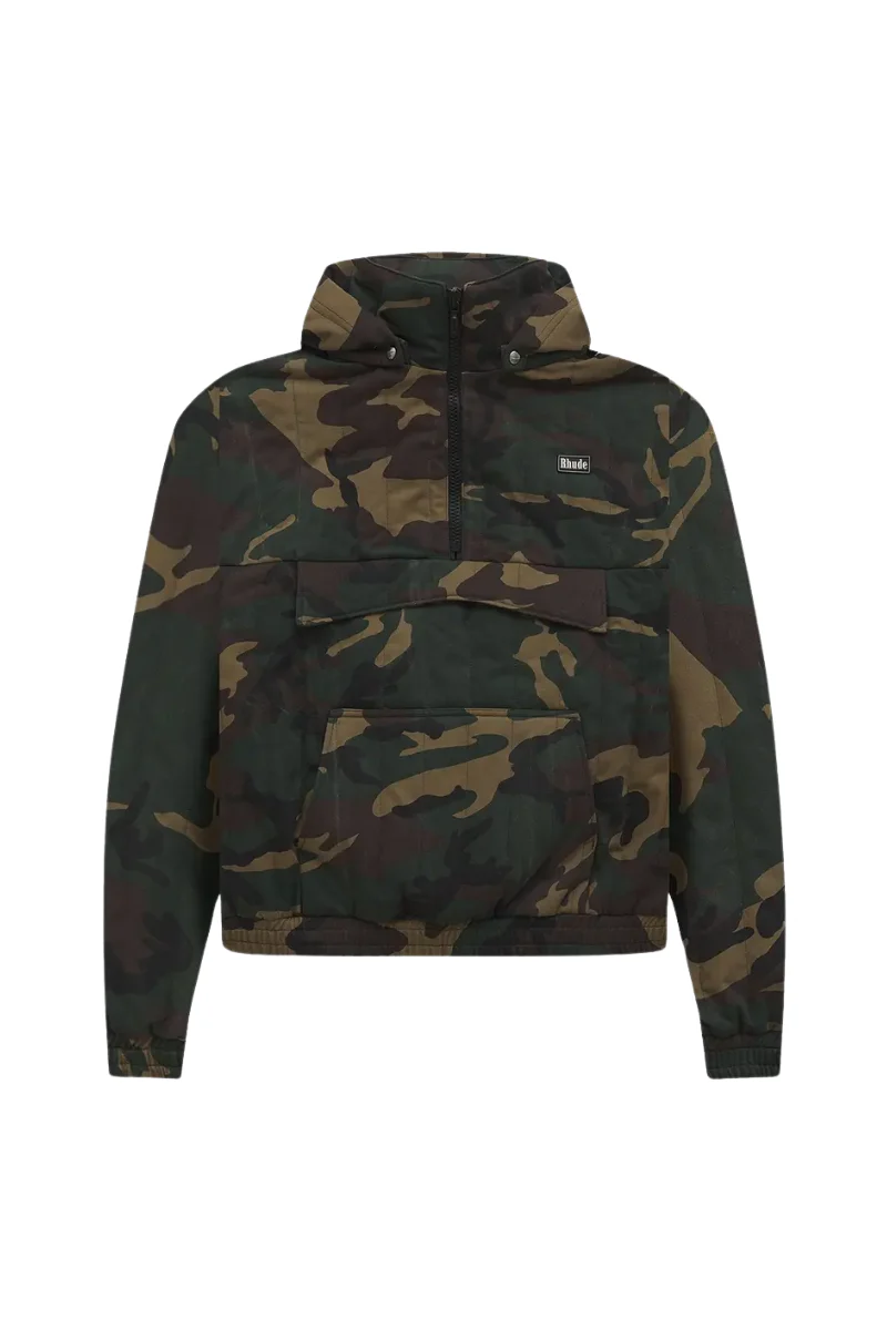 RHUDE Camo Print Puff Pullover - Camo