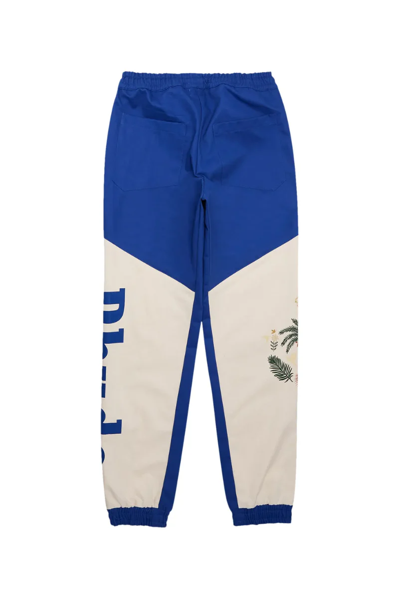 RHUDE Flight Pant - Blue/Creme - Image 2