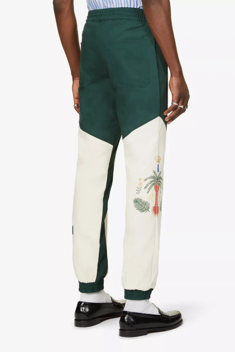 RHUDE Flight Pant - Green/Creme - Image 3