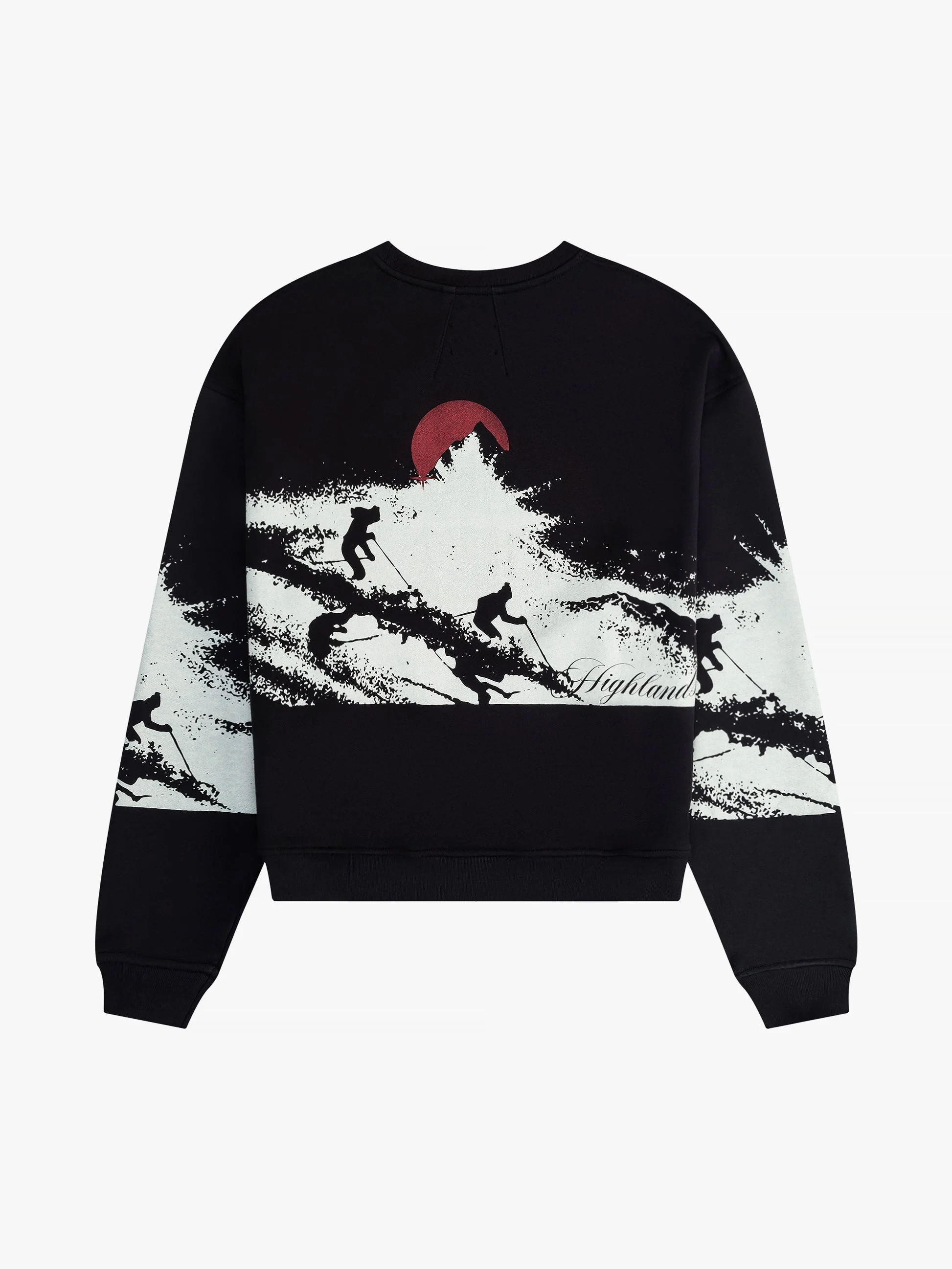RHUDE MEN'S ASPEN HIGHLAND SKI CREWNECK NWT - Image 2