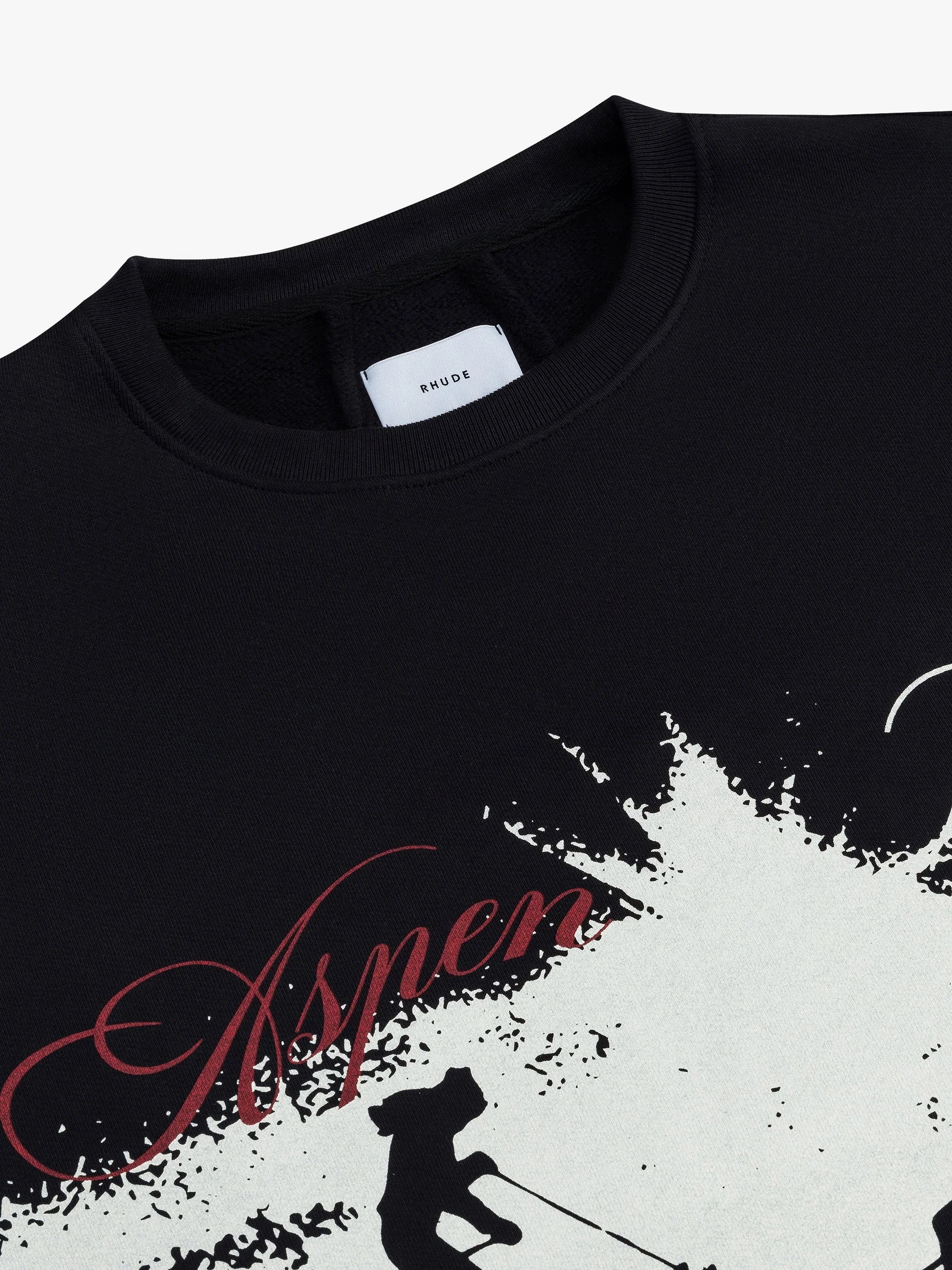 RHUDE MEN'S ASPEN HIGHLAND SKI CREWNECK NWT - Image 3
