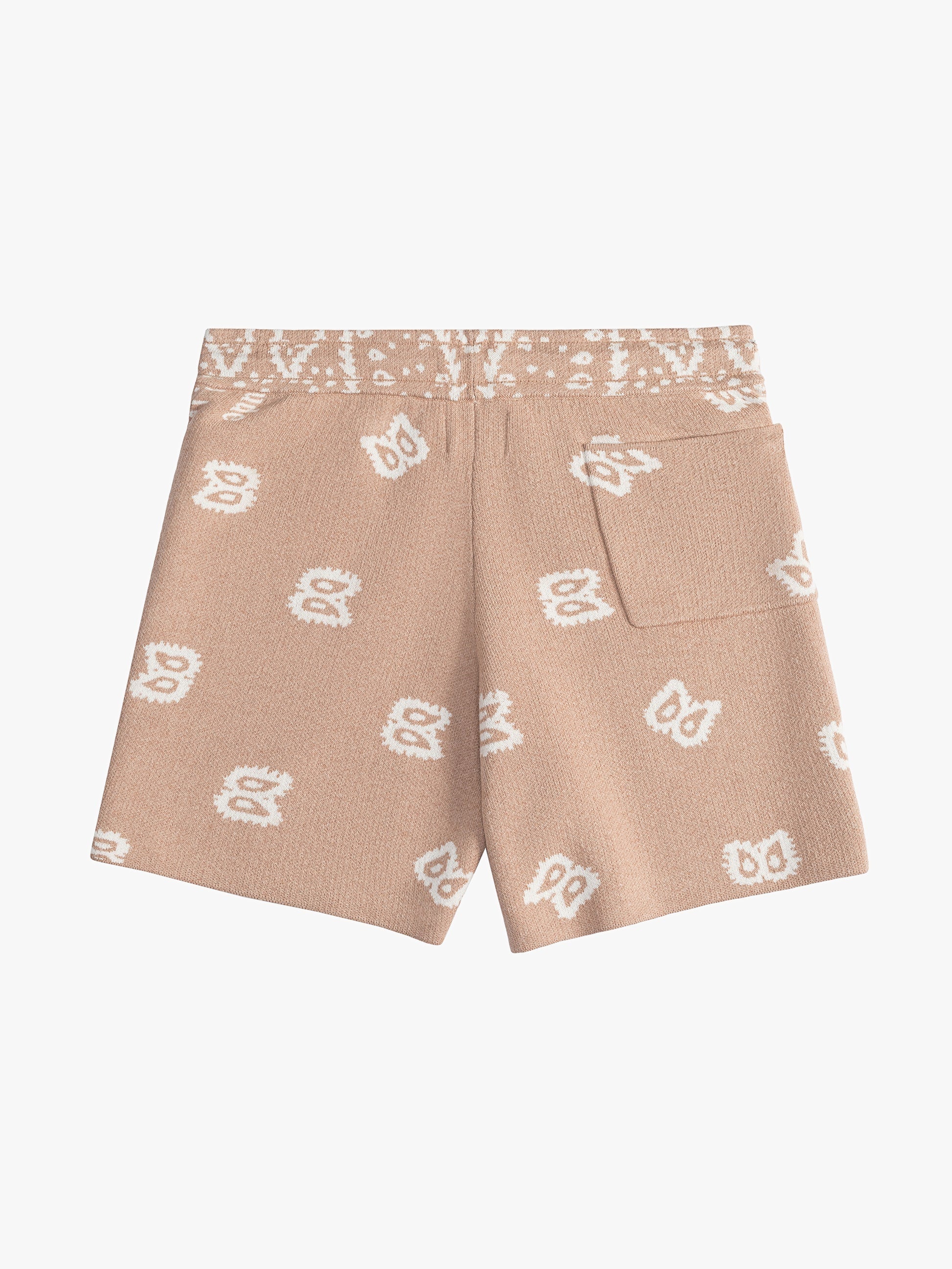 RHUDE MEN'S BANDANA KNIT SHORT NWT - Image 2