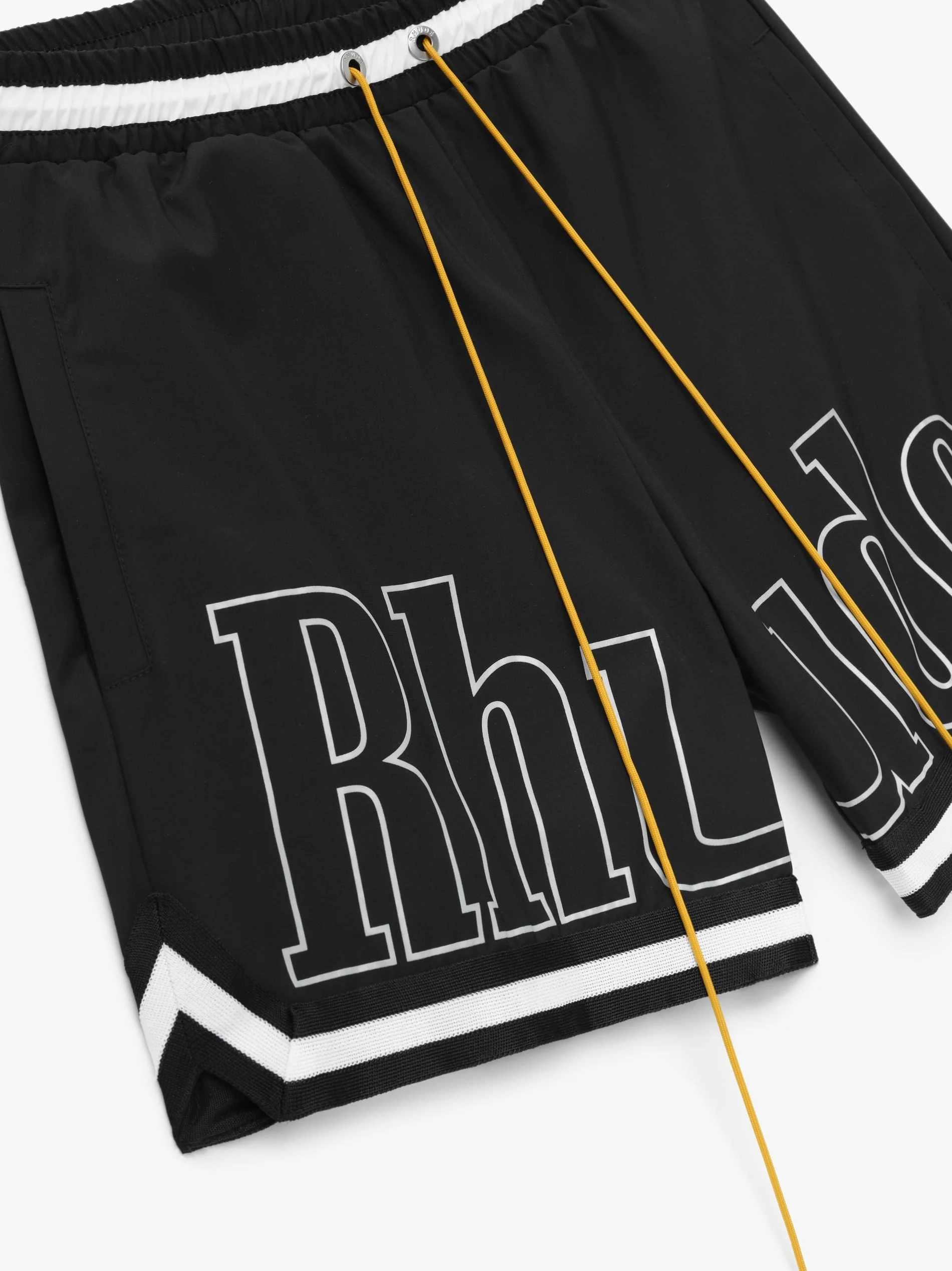 RHUDE MEN'S BASKETBALL LOGO SWIM SHORT NWT - Image 3