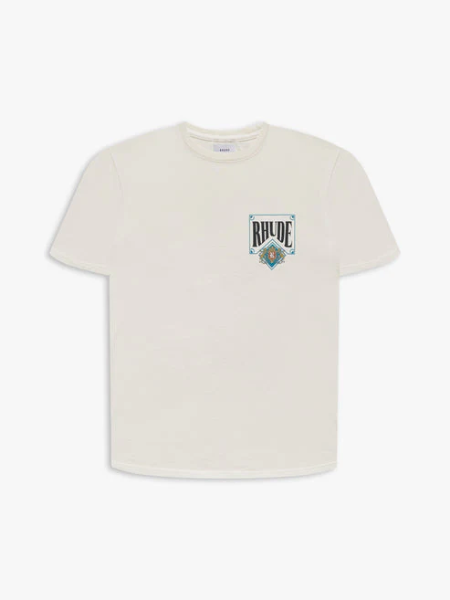 RHUDE MEN'S CARD TEE NWT