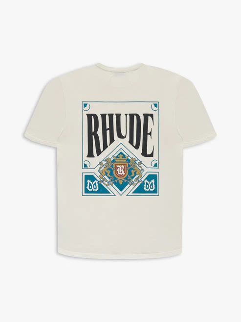 RHUDE MEN'S CARD TEE NWT - Image 2