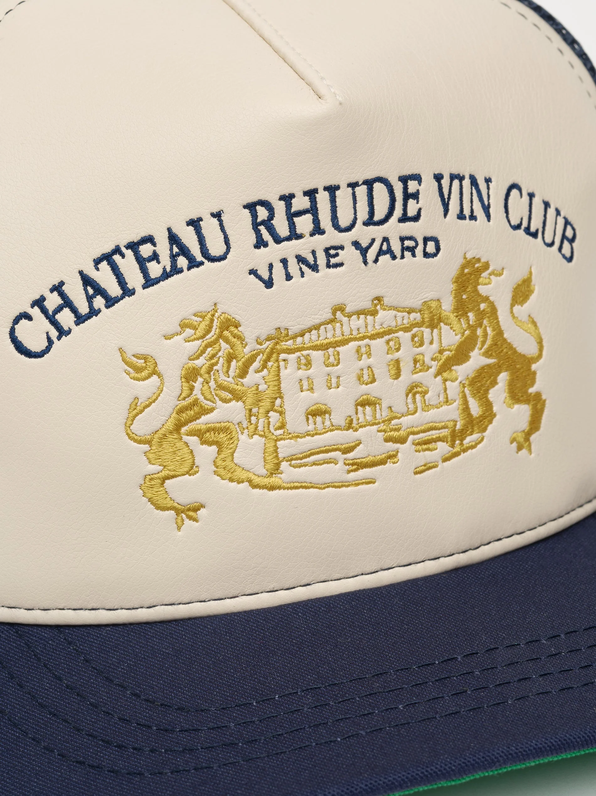 RHUDE MEN'S CELLIER TRUCKER HAT NWT - Image 3