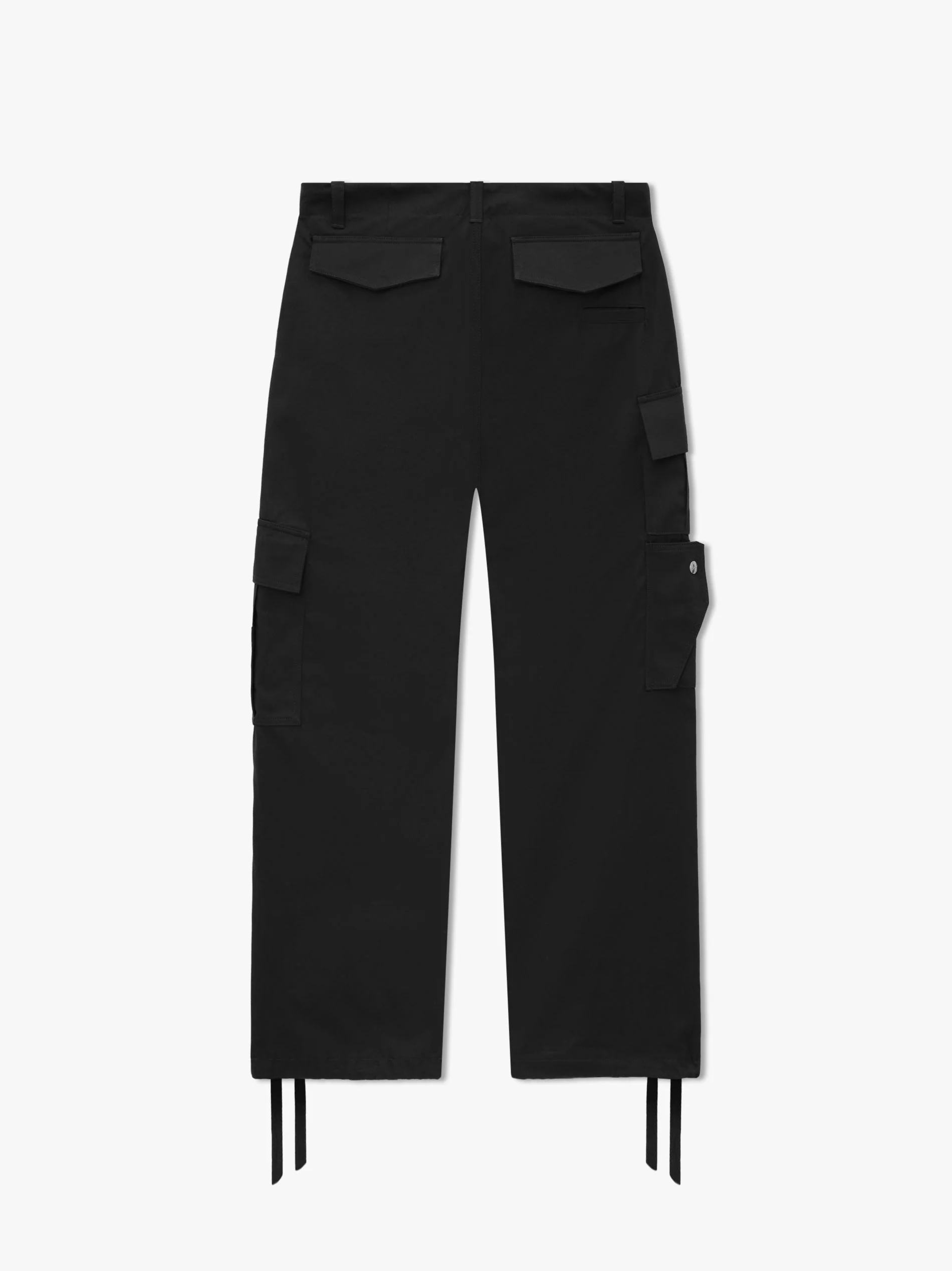 RHUDE MEN'S CEREMONIA CARGO PANT BLACK NWT - Image 2