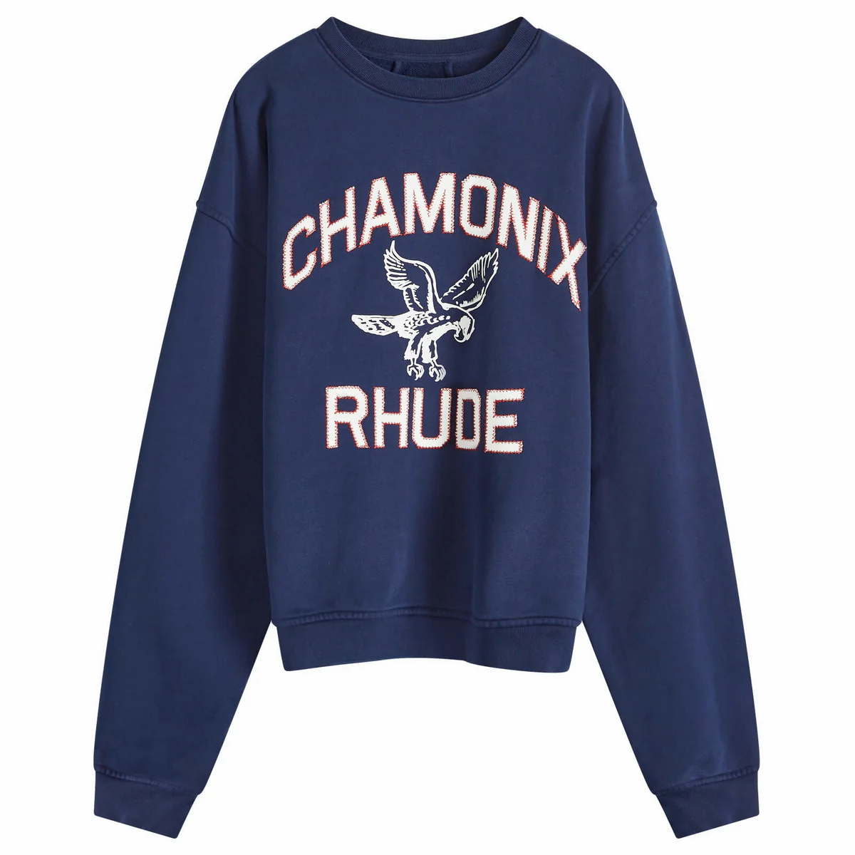 RHUDE MEN'S CHAMONIX CREWNECK NWT