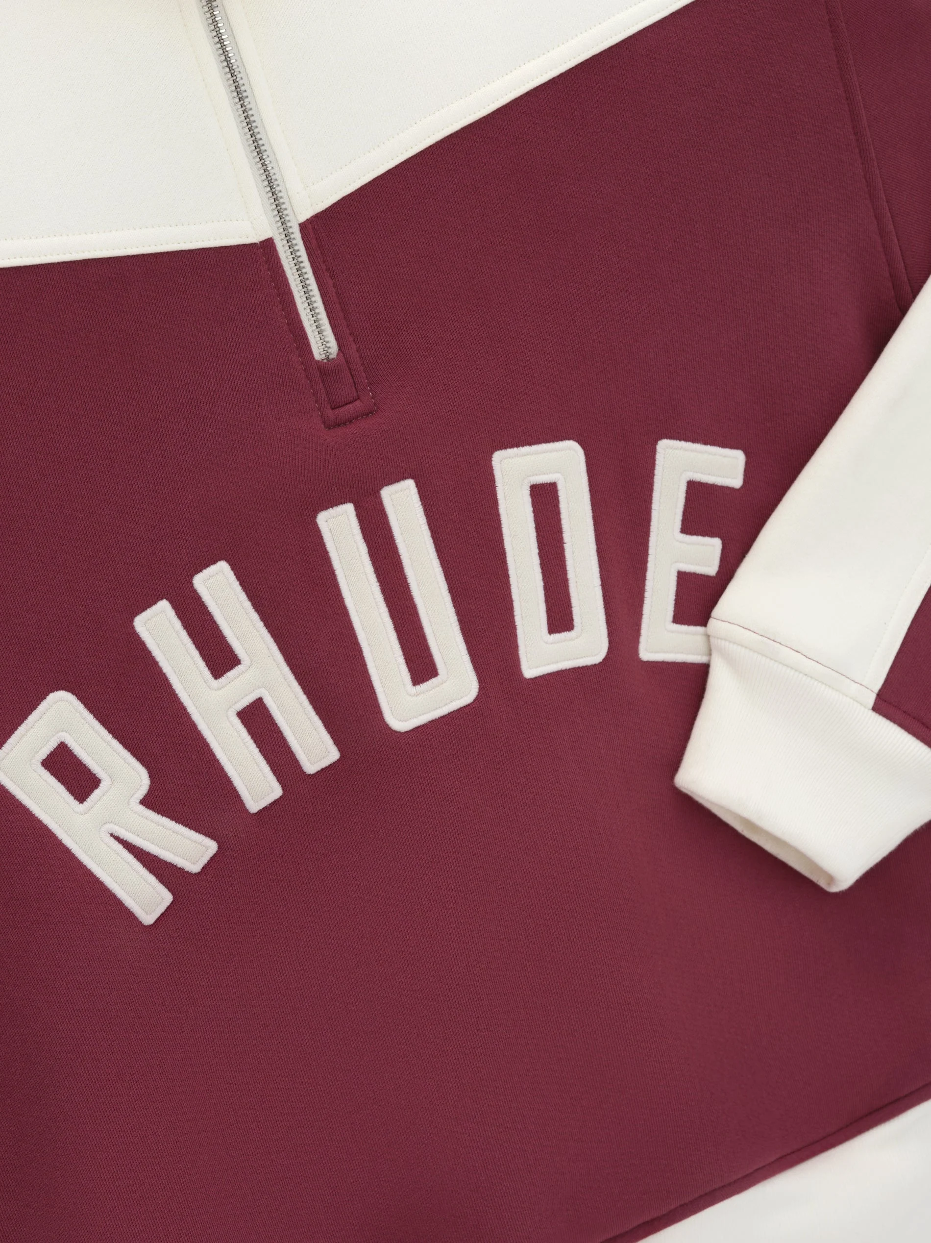 RHUDE MEN'S CHAMONIX QUARTER ZIP NWT - Image 3