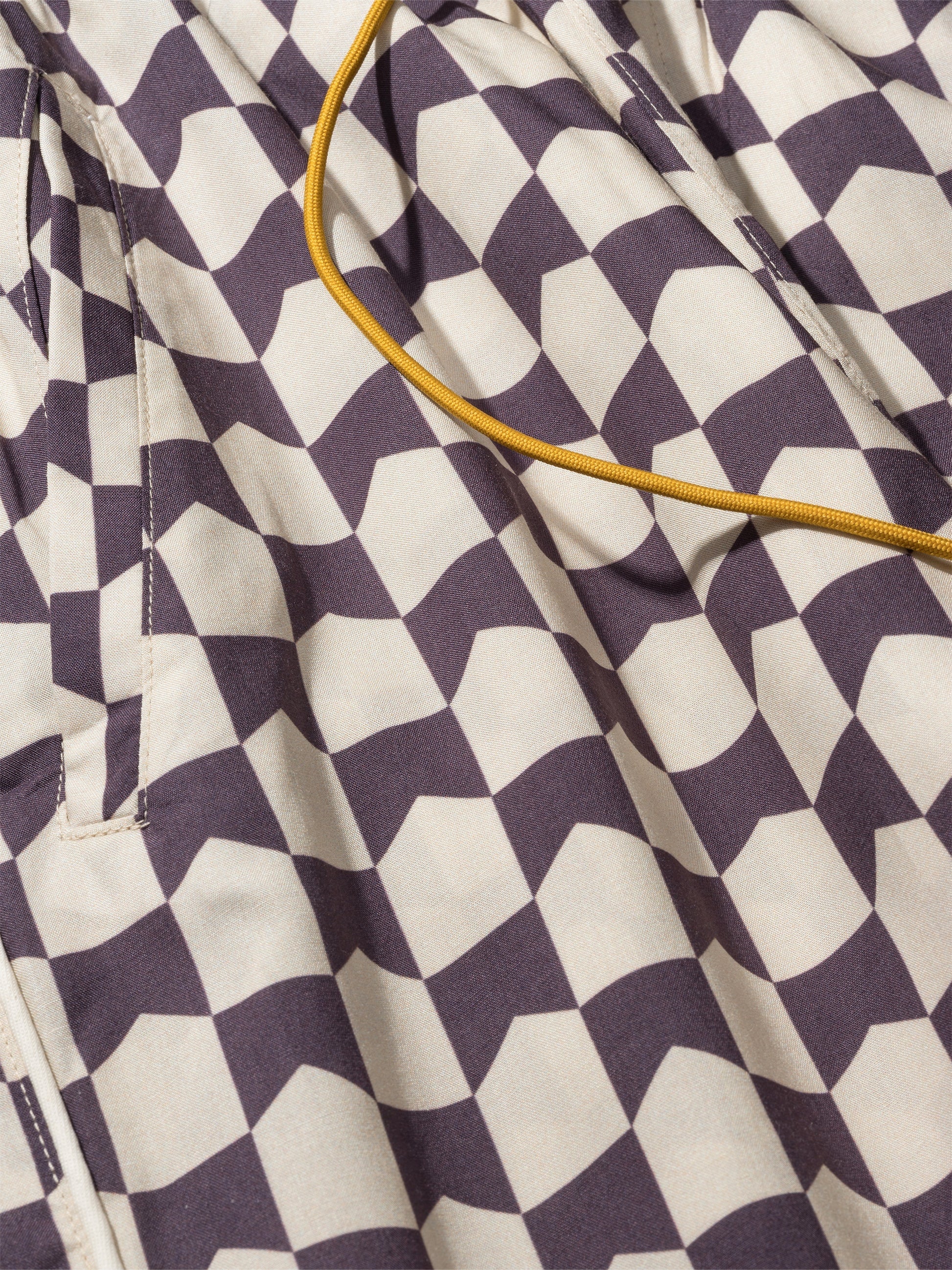 RHUDE MEN'S CHECKERED PJ SHORT NWT - Image 3