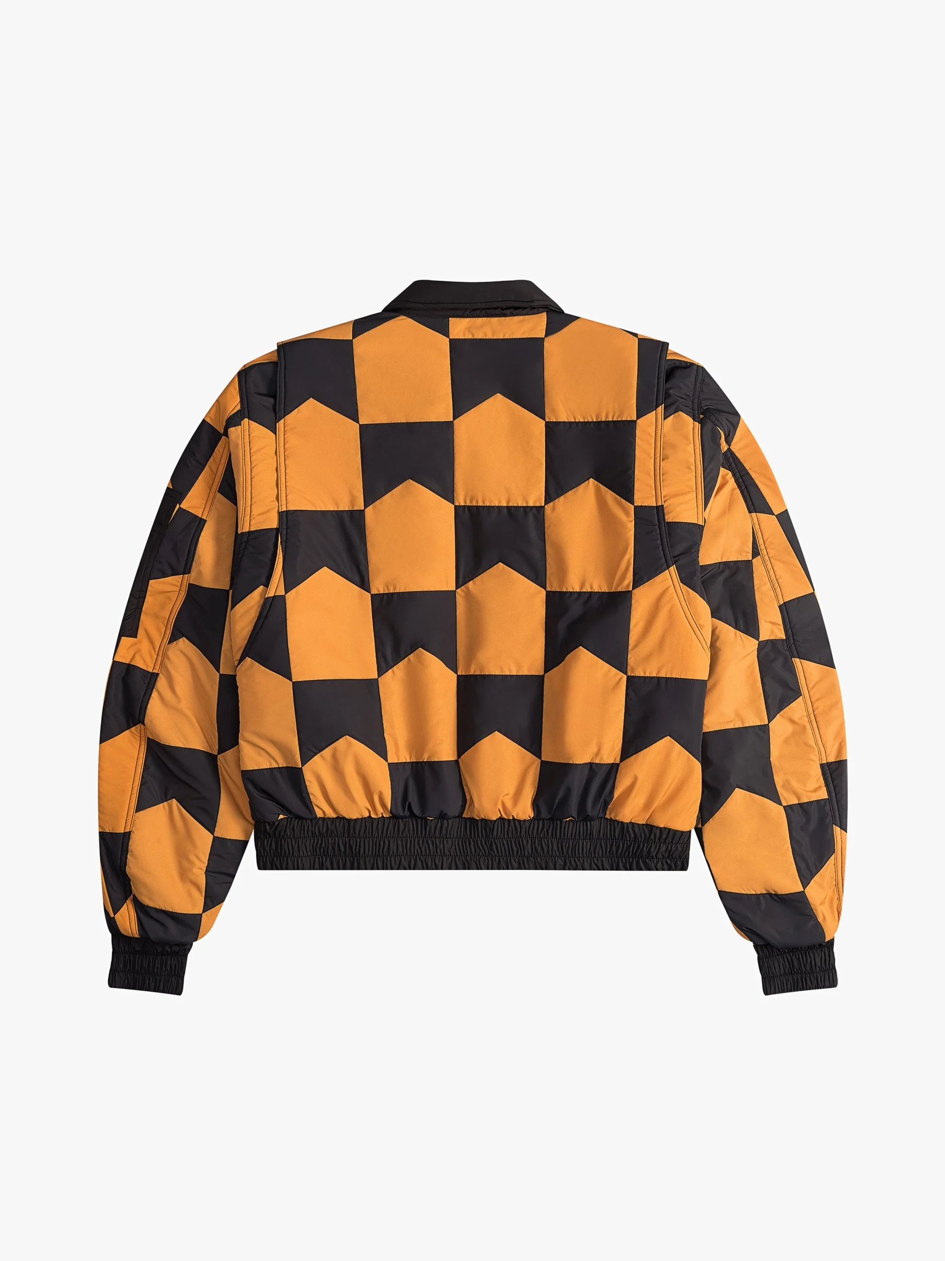 RHUDE MEN'S CHEVRON QUILTED MA1 JACKET NWT - Image 2