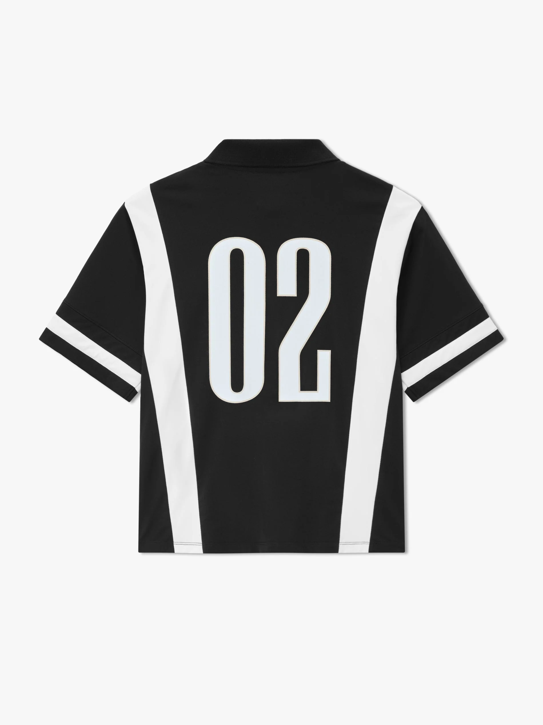 RHUDE MEN'S CICLISMO JERSEY BLACK/WHITE NWT - Image 2