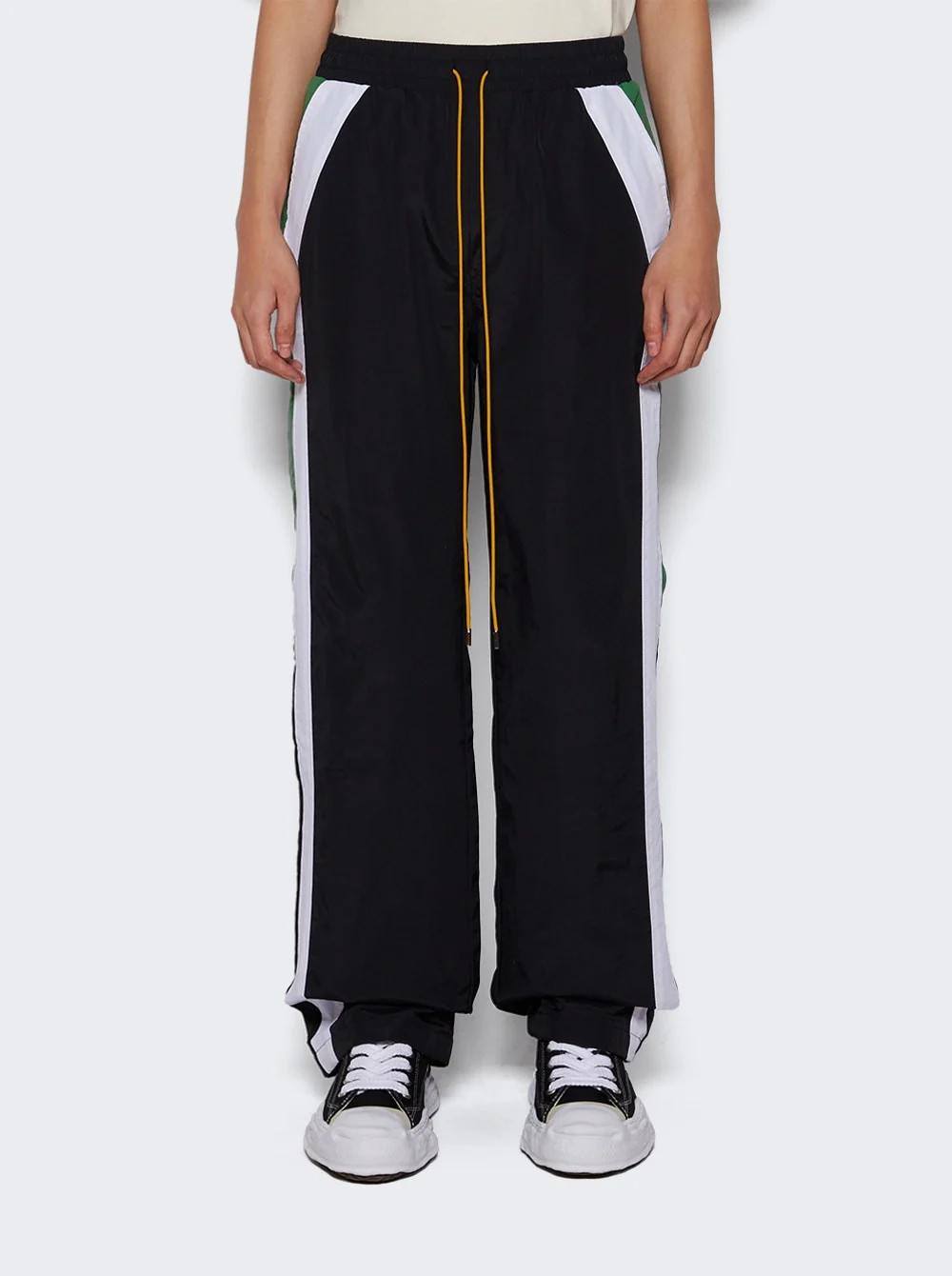 RHUDE MEN'S COLOR-BLOCK TRACK PANT NWT - Image 2