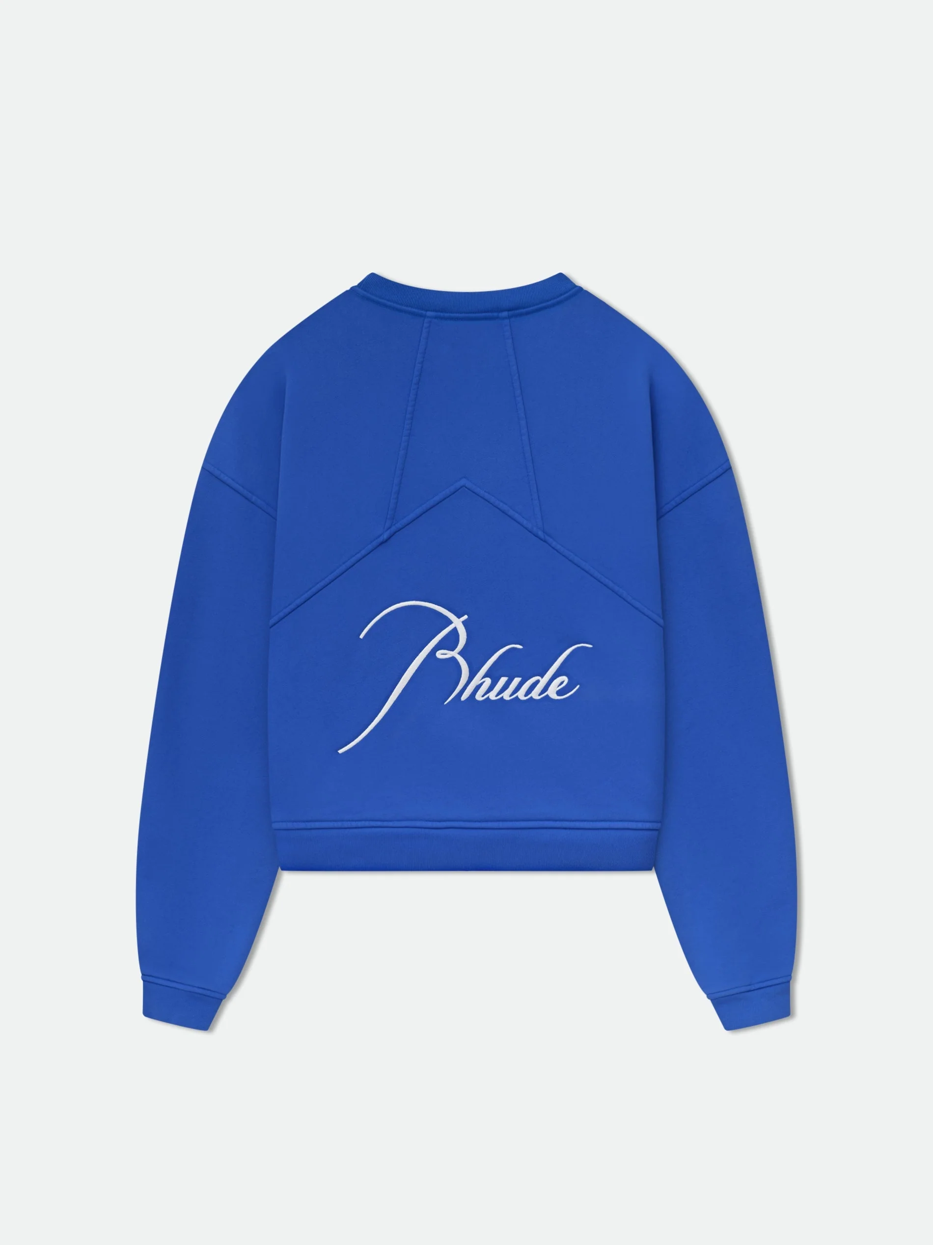 RHUDE MEN'S CREWNECK VTG COBALT BLUE NWT - Image 2