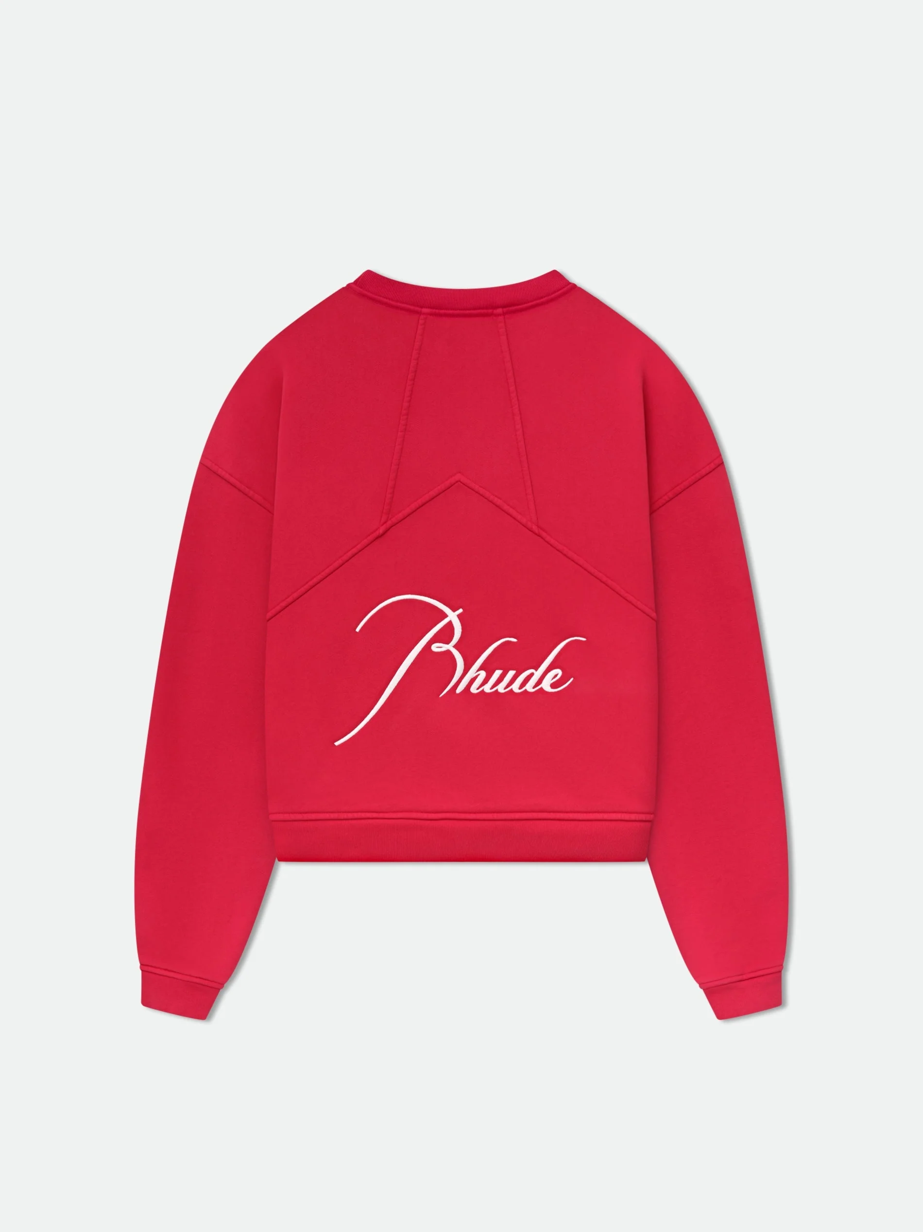 RHUDE MEN'S CREWNECK VTG RED NWT - Image 2