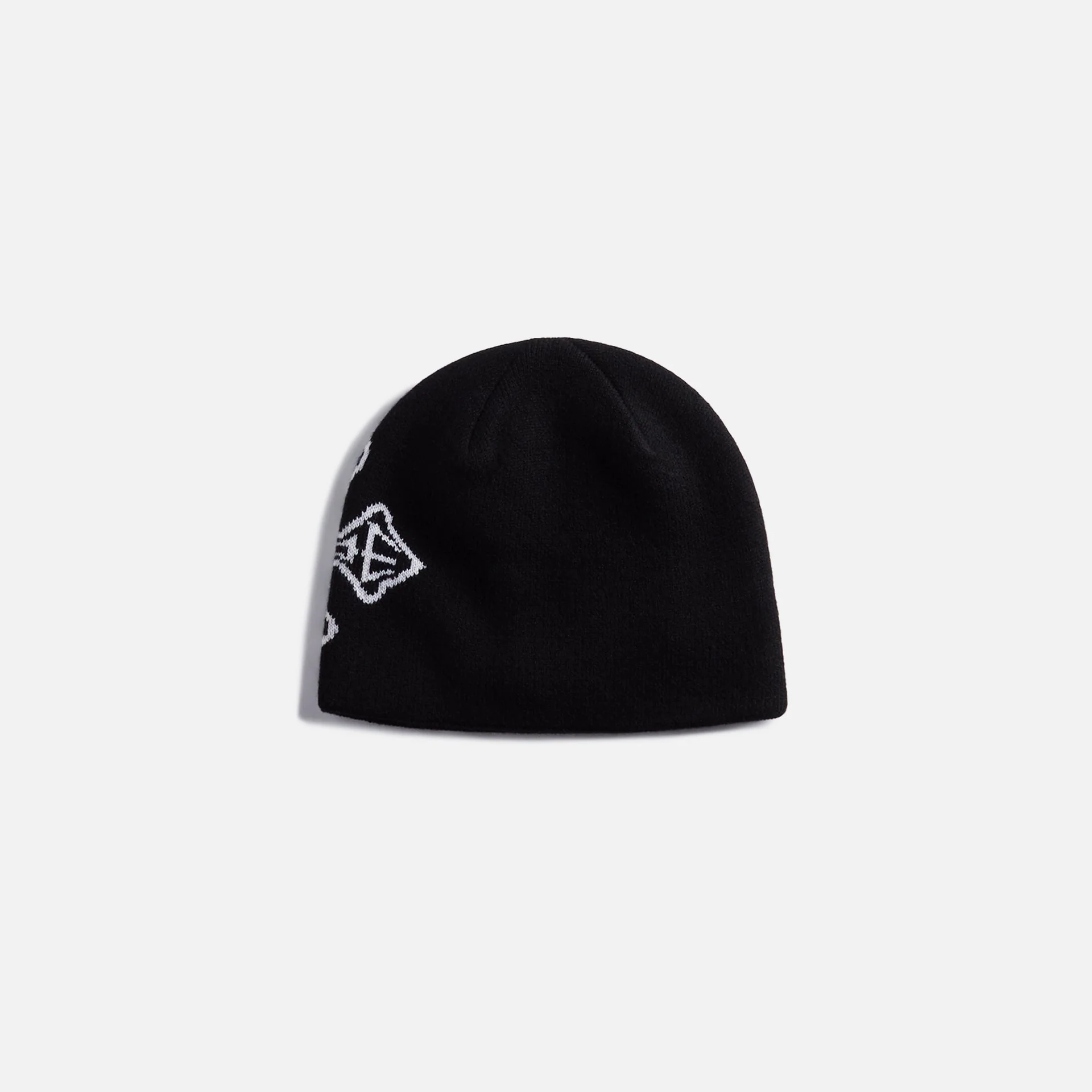 RHUDE MEN'S CROSS LOGO KNITTED BEANIE NWT - Image 2