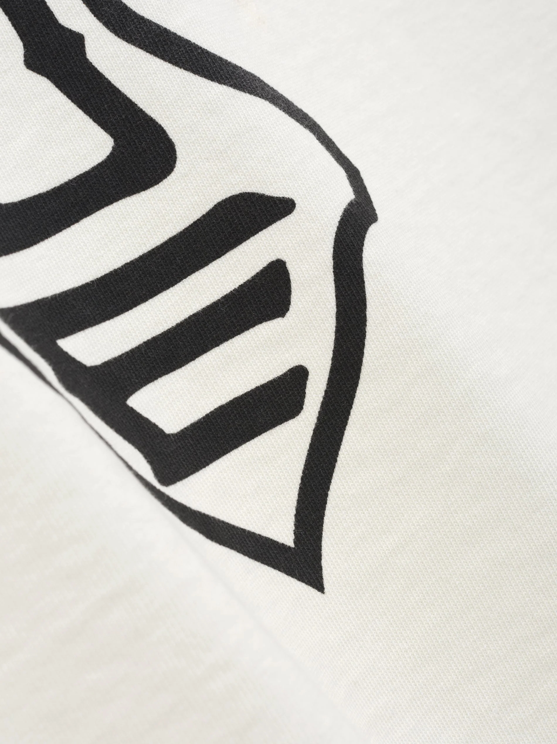 RHUDE MEN'S CROSS TEE VTG WHITE NWT - Image 3