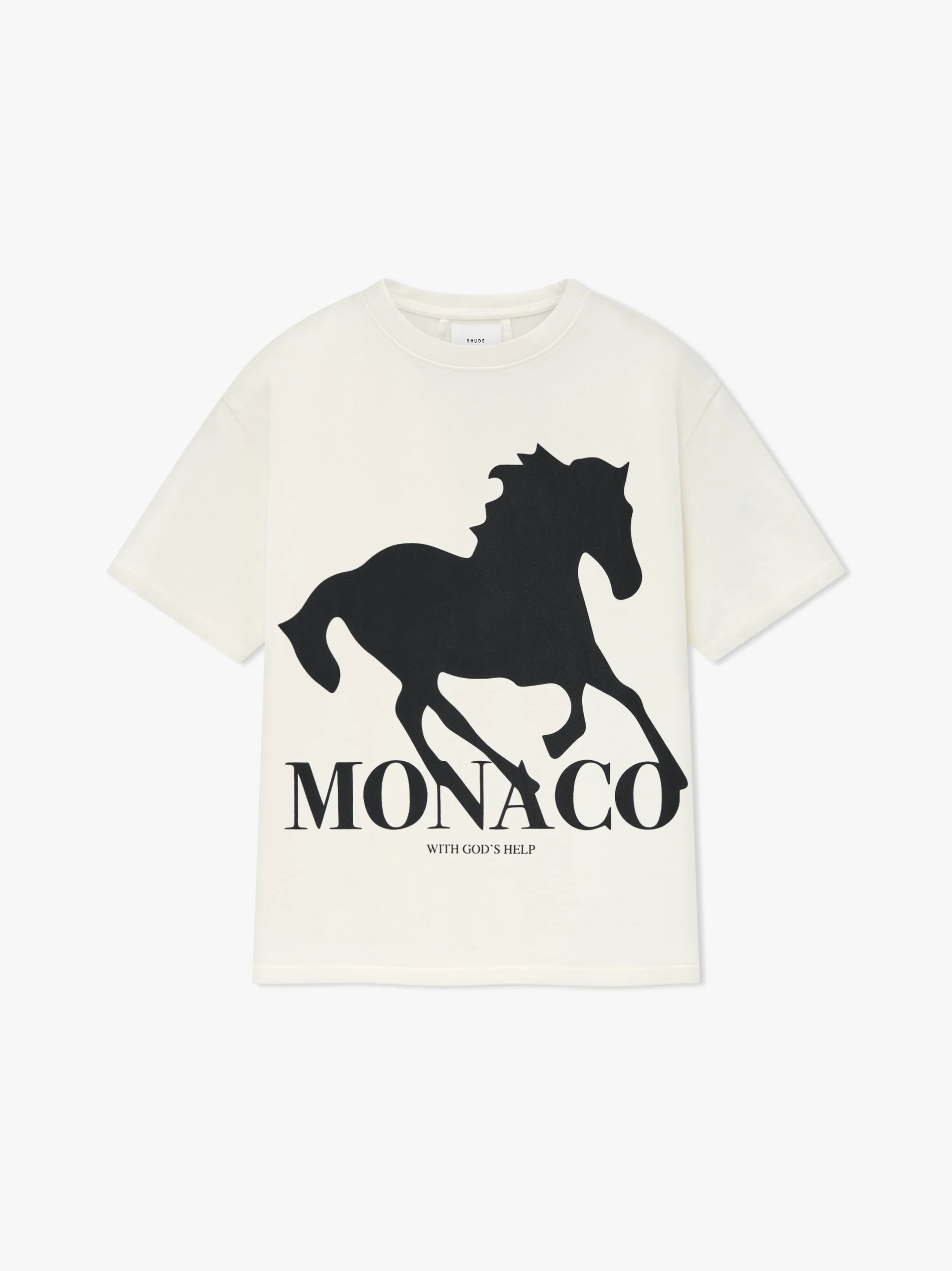 RHUDE MEN'S GOD'S HELP TEE NWT
