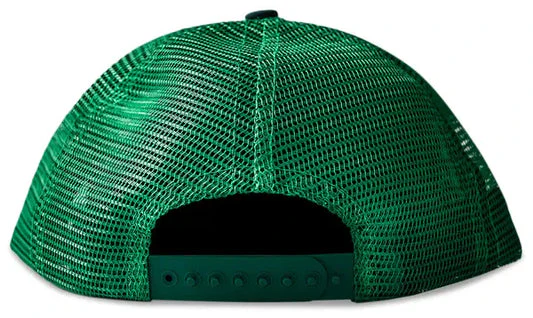 RHUDE MEN'S HOTEL TRUCKER HUNTER GREEN/WHITE NWT - Image 2