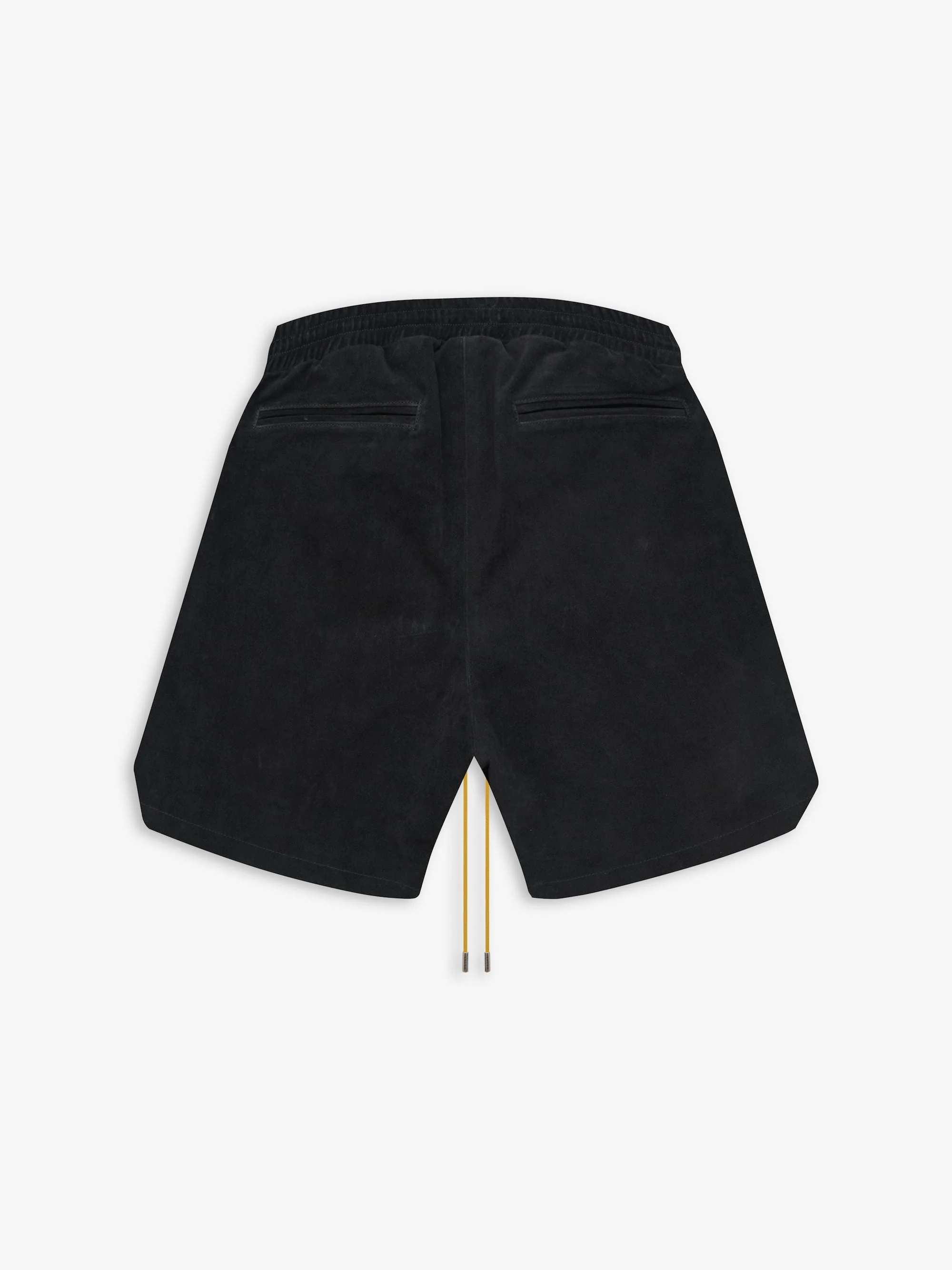 RHUDE MEN'S LEATHER SHORT BLACK NWT - Image 2