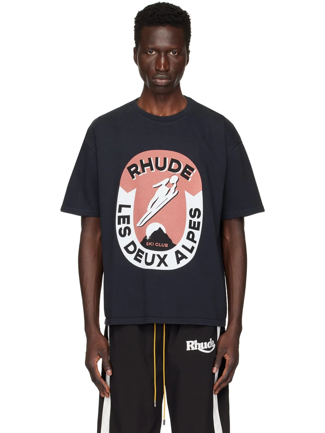 RHUDE MEN'S LES DEUX ALPES TEE NWT