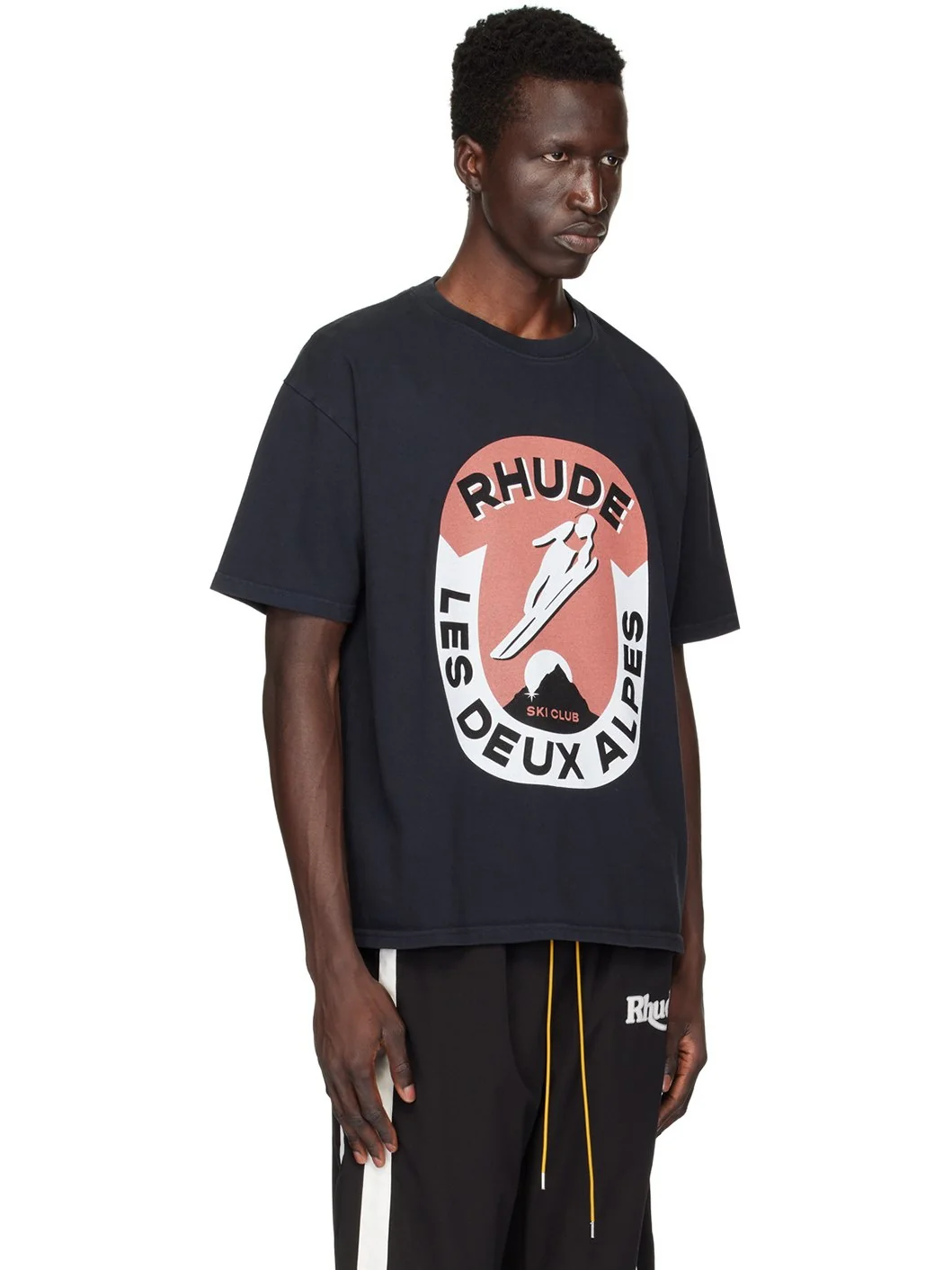 RHUDE MEN'S LES DEUX ALPES TEE NWT - Image 2