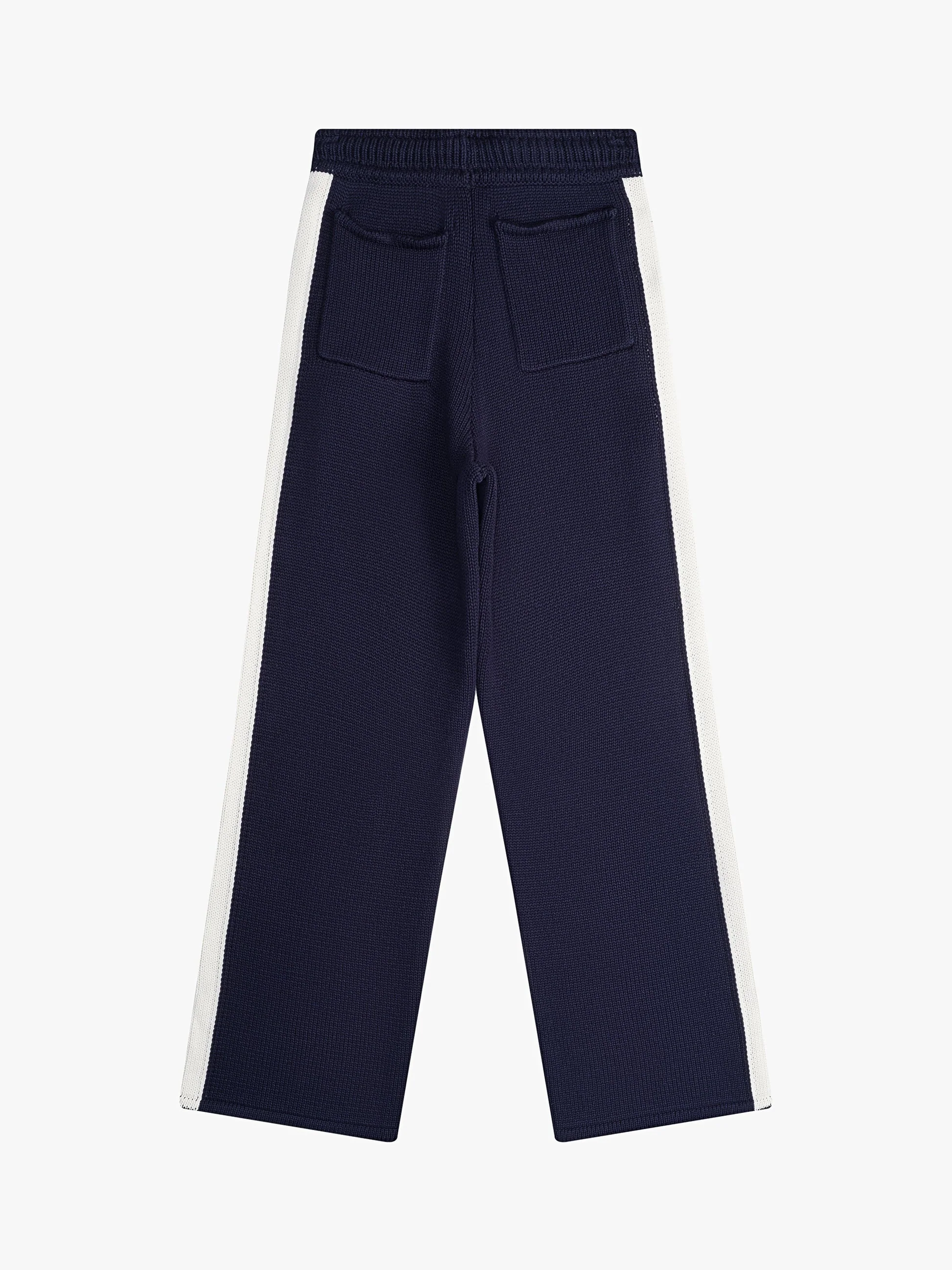 RHUDE MEN'S NAVY CASHMERE KNIT TROUSERS - Image 2